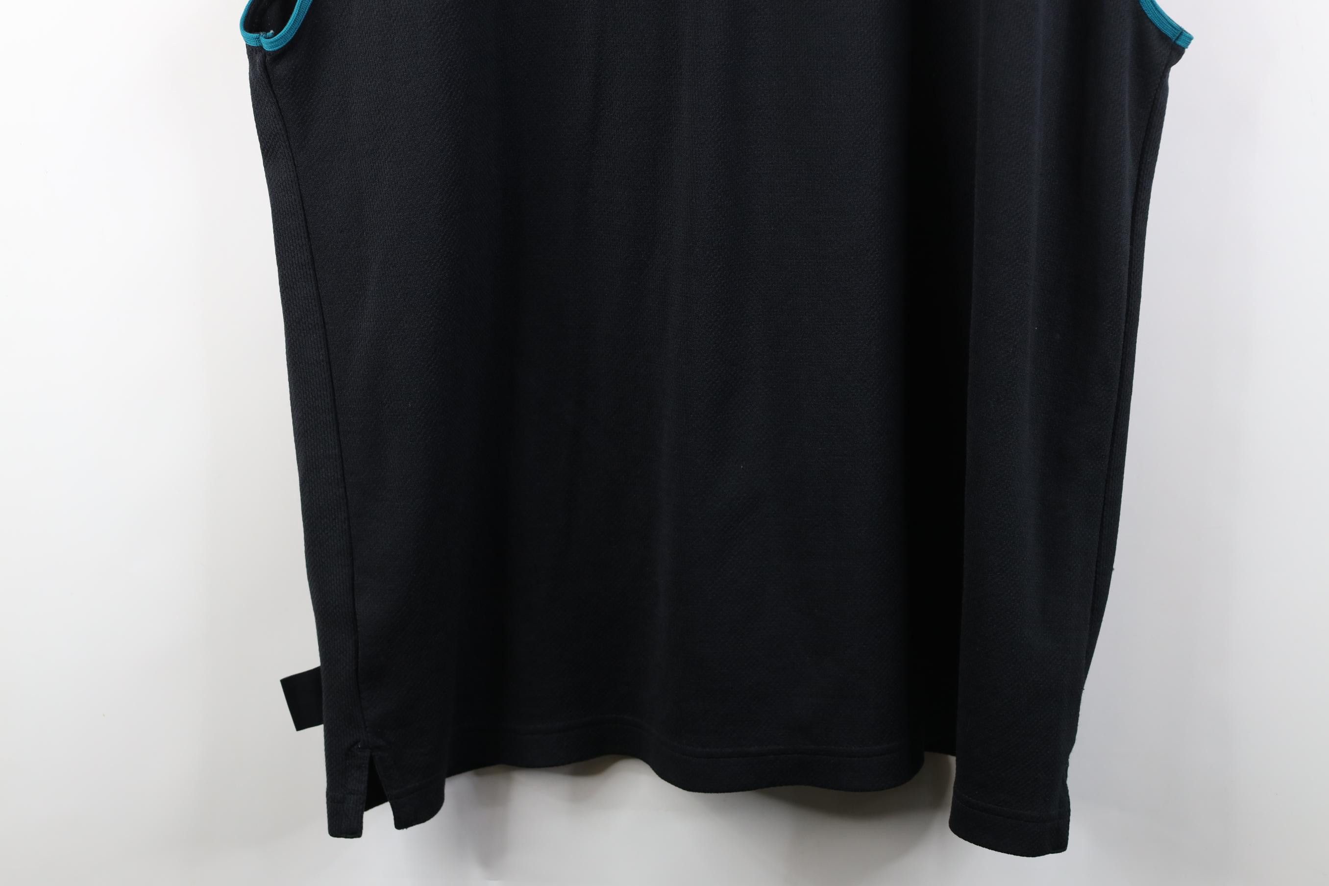 Nike Vintage 90s Nike NBA Basketball Jersey Training Black Teal Size US XXL / EU 58 / 5 - 14 Thumbnail