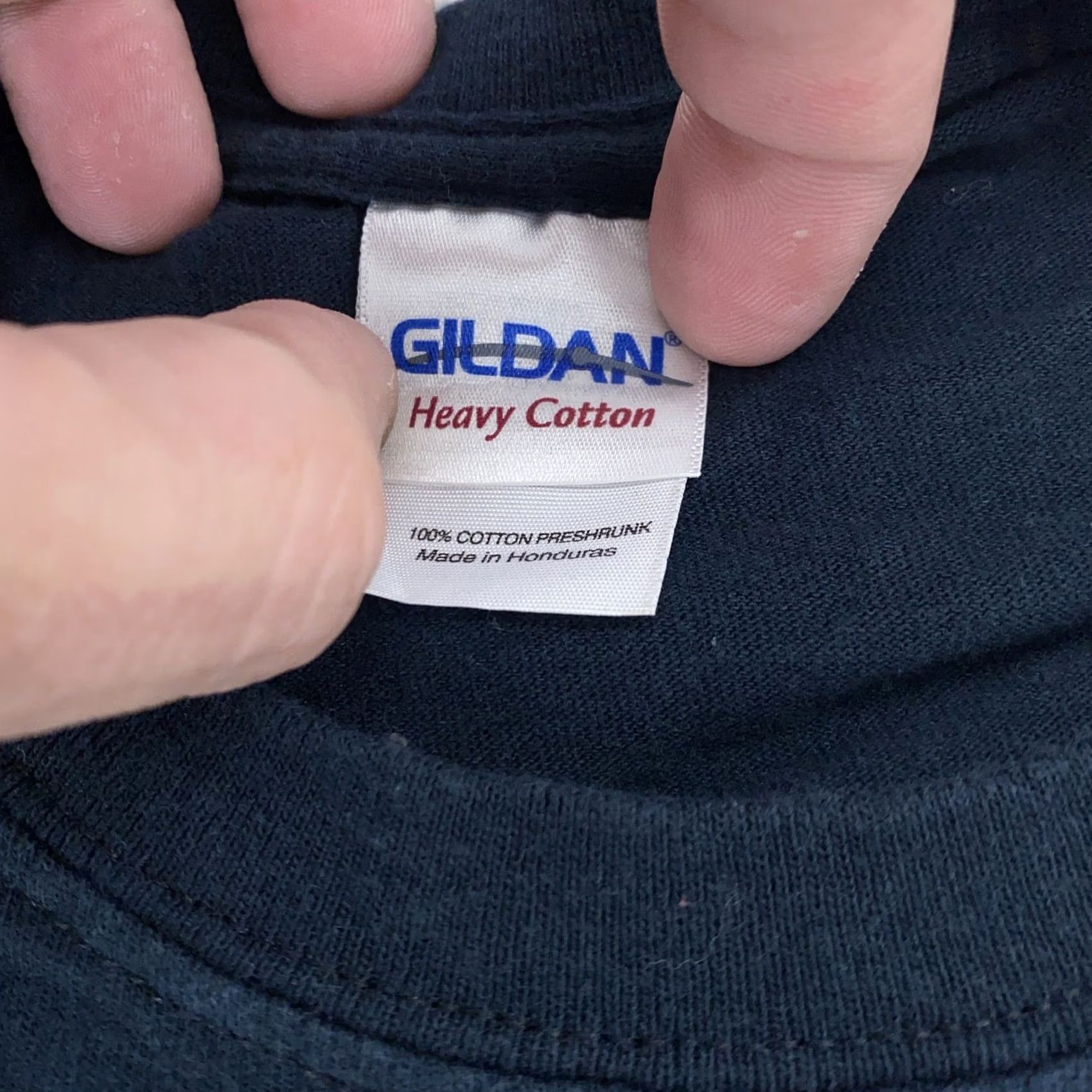 Gildan Fireball Cinnamon Whisky Shirt Mens Large Black Red Hot New Jersey Graphic Print Crew Neck T-Shirt Size US L / EU 52-54 / 3 - 4 Thumbnail