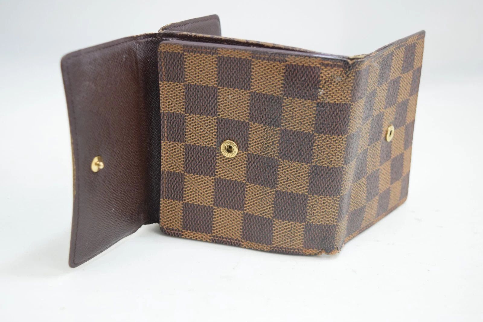 Louis Vuitton LV Porte Monnaie Billets Cartes Damier Wallet N61652 Size ONE SIZE - 9 Thumbnail