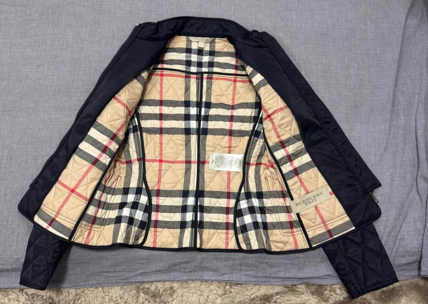 Burberry BURBERRY Cotton Padded Stand Collar Jacket K13 Size S / US 4 / IT 40 - 4 Thumbnail