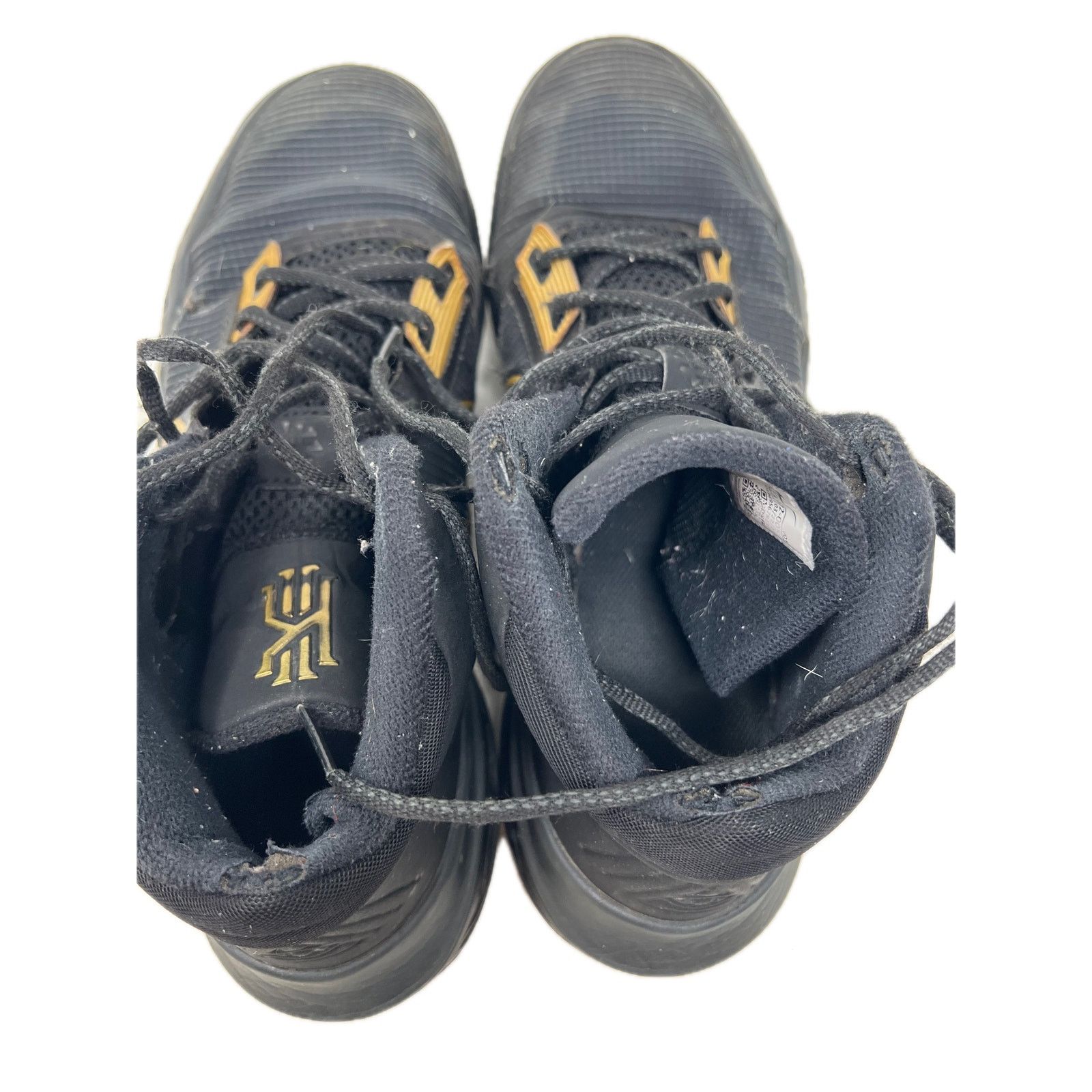 Nike Nike Kyrie Flytrap 4 Black Metallic Gold Mens 10 Size US 10 / EU 43 - 6 Thumbnail