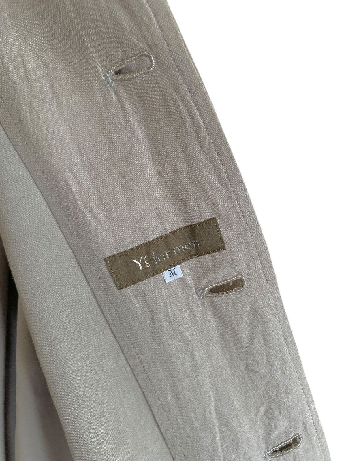 Yohji Yamamoto Rare Design Vintage Yohji Yamamoto Linen Jacket 1990s Size US M / EU 48-50 / 2 - 6 Thumbnail