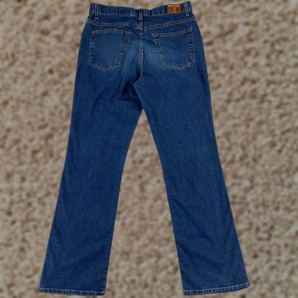 Calvin Klein Calvin Klein Jeans Women 10 Blue Denim Boot Cut Cotton Blend Mid 27x30 Size 32" / US 10 / IT 46 - 1 Thumbnail