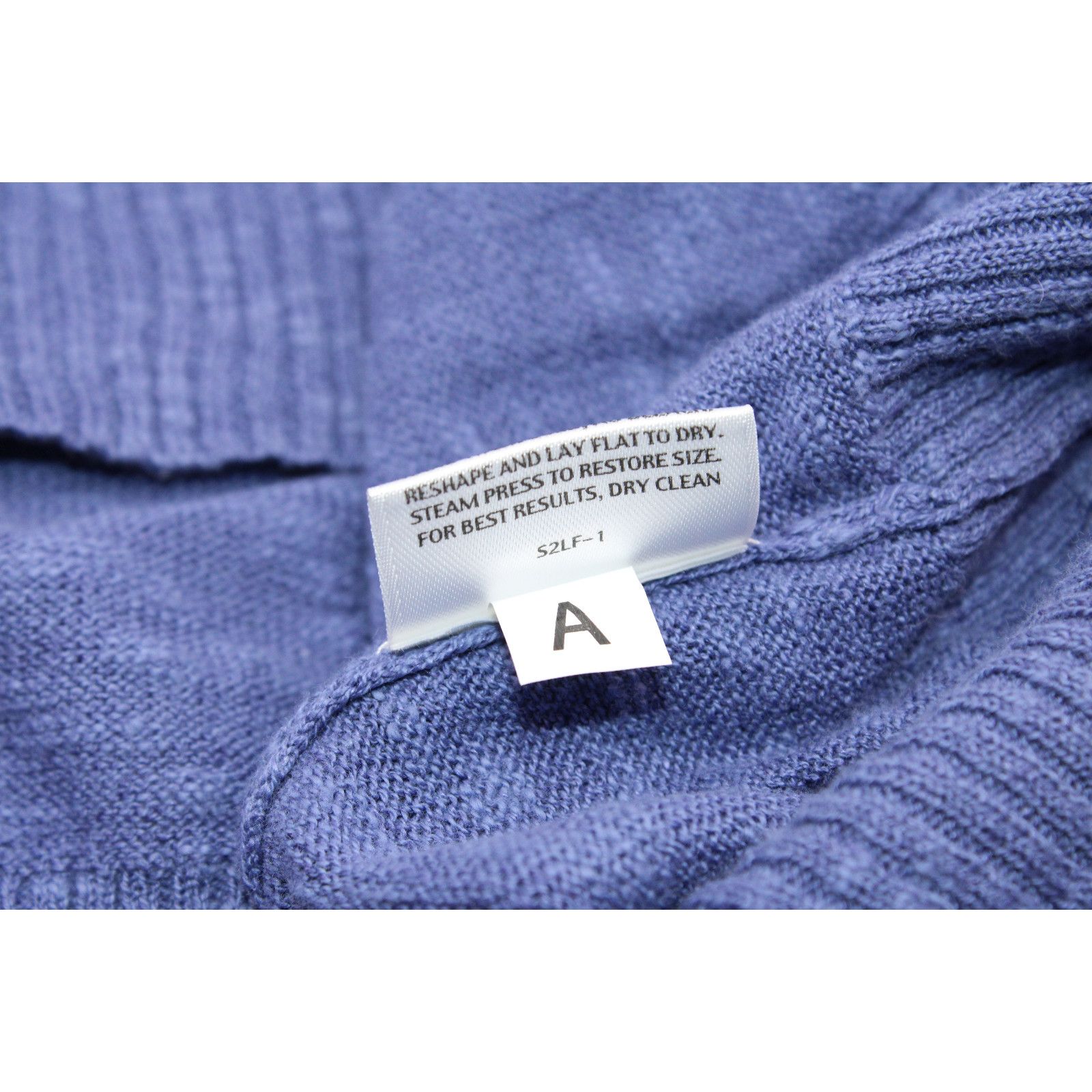 Eileen Fisher NEW EILEEN FISHER Navy Linen Cotton Scoop Neck Top L $148 Size L / US 10 / IT 46 - 6 Thumbnail