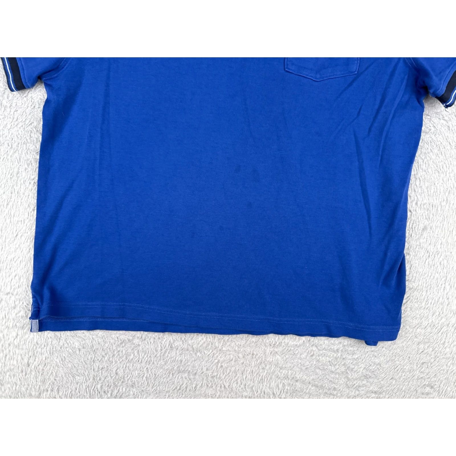 Tommy Hilfiger Tommy Hilfiger Polo Shirt Men Large Blue Classic Fit 100% Cotton Golf Casual Size US L / EU 52-54 / 3 - 5 Thumbnail