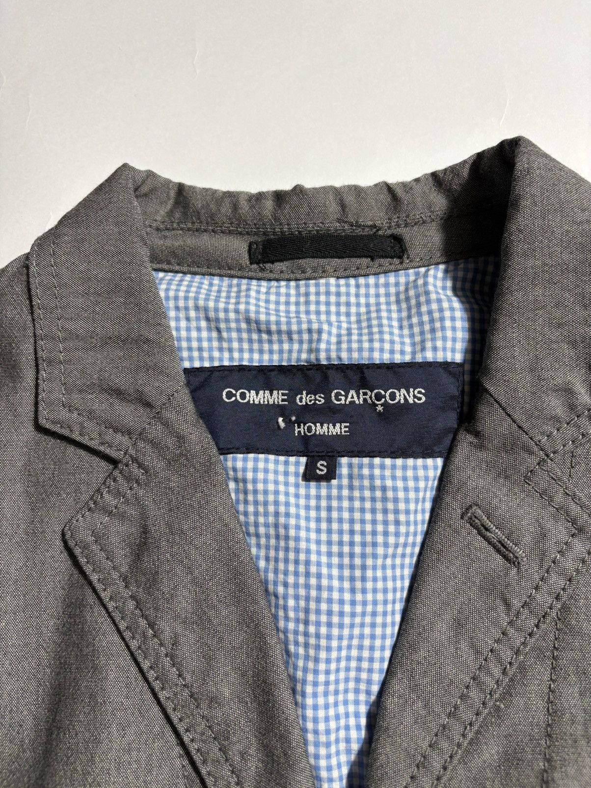 Comme des Garcons Homme COMME DES GARCONS HOMME TAILORED JACKET Size 36S - 4 Thumbnail