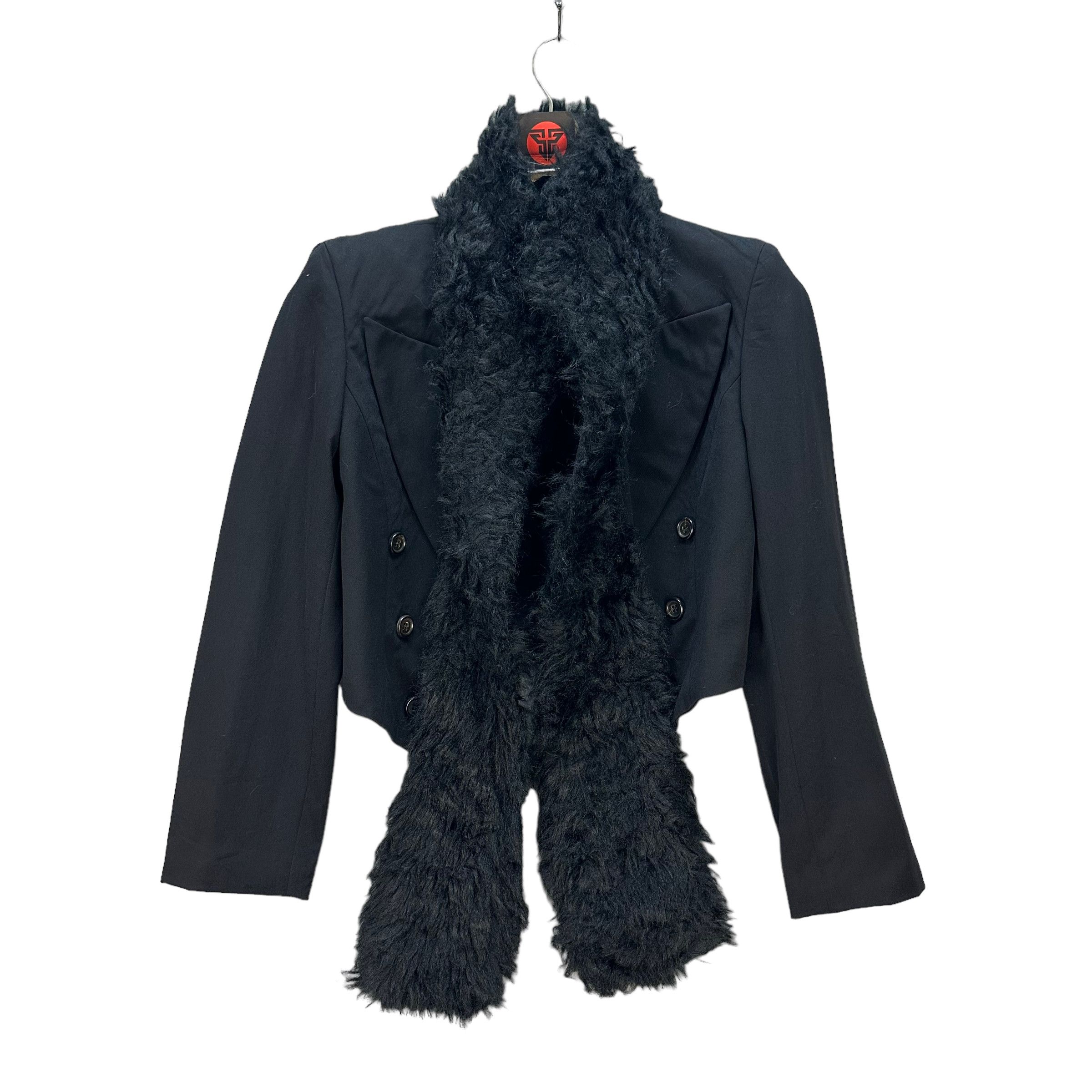 Comme des Garcons Vintage COMME DES GARCONS AD1989 SCARF JACKET WOOL #7696-165 Size S / US 4 / IT 40 - 1 Thumbnail