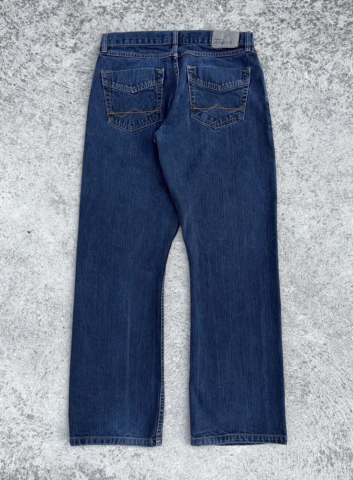 JNCO × Vintage × Wrangler Vintage Y2K Wrangler Relaxed Boot Baggy Jeans Size US 29 - 8 Thumbnail