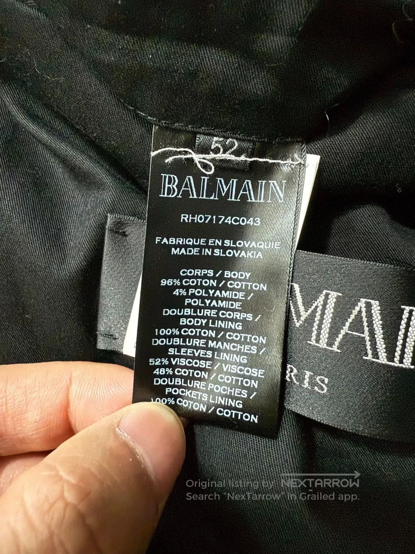 Balmain Balmain Runway Houndstooth Blazer. Size US L / EU 52-54 / 3 - 7 Thumbnail