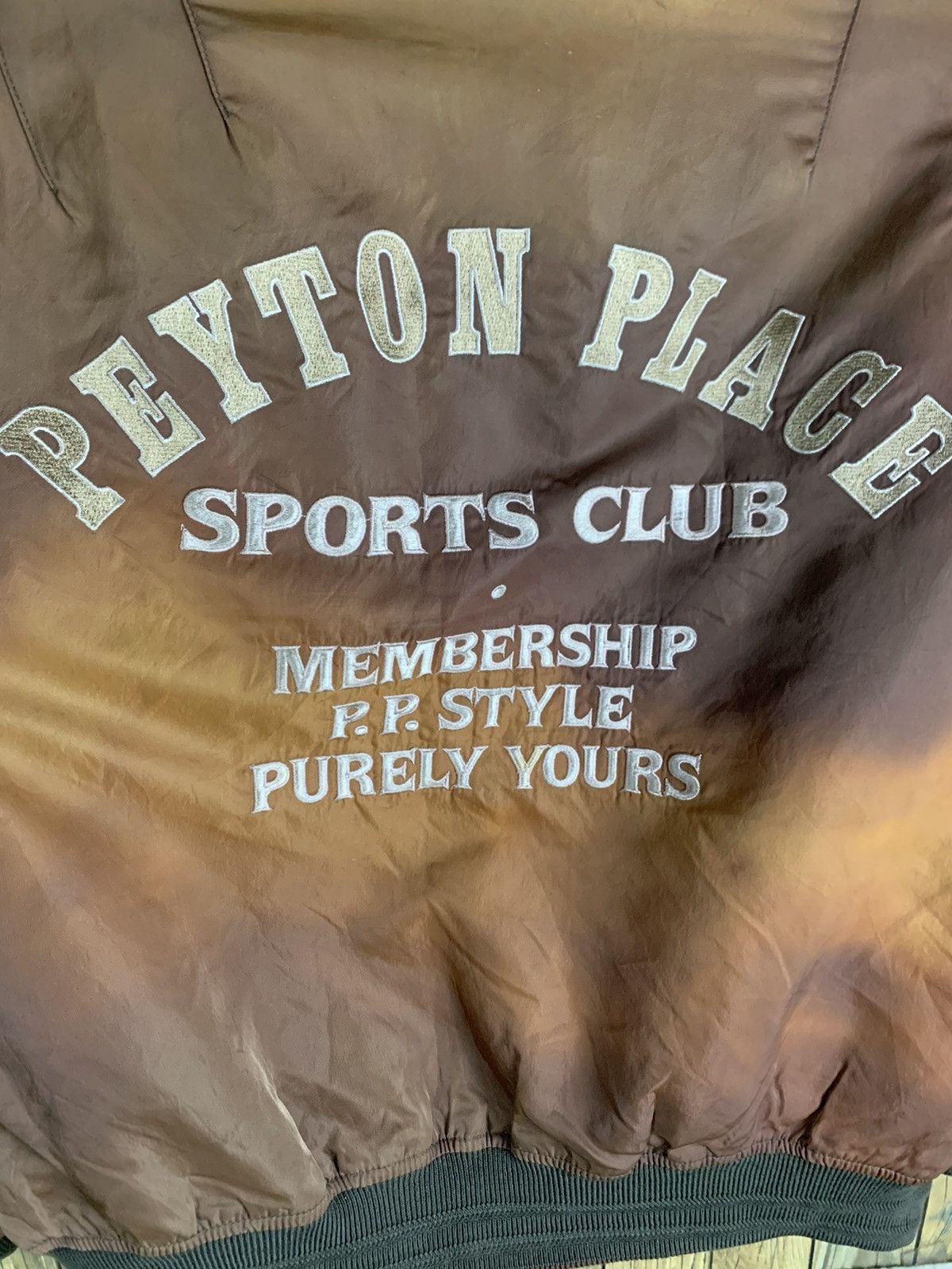 PPFM Vintage Peyton Place Sports bomber jacket Size US M / EU 48-50 / 2 - 2 Thumbnail