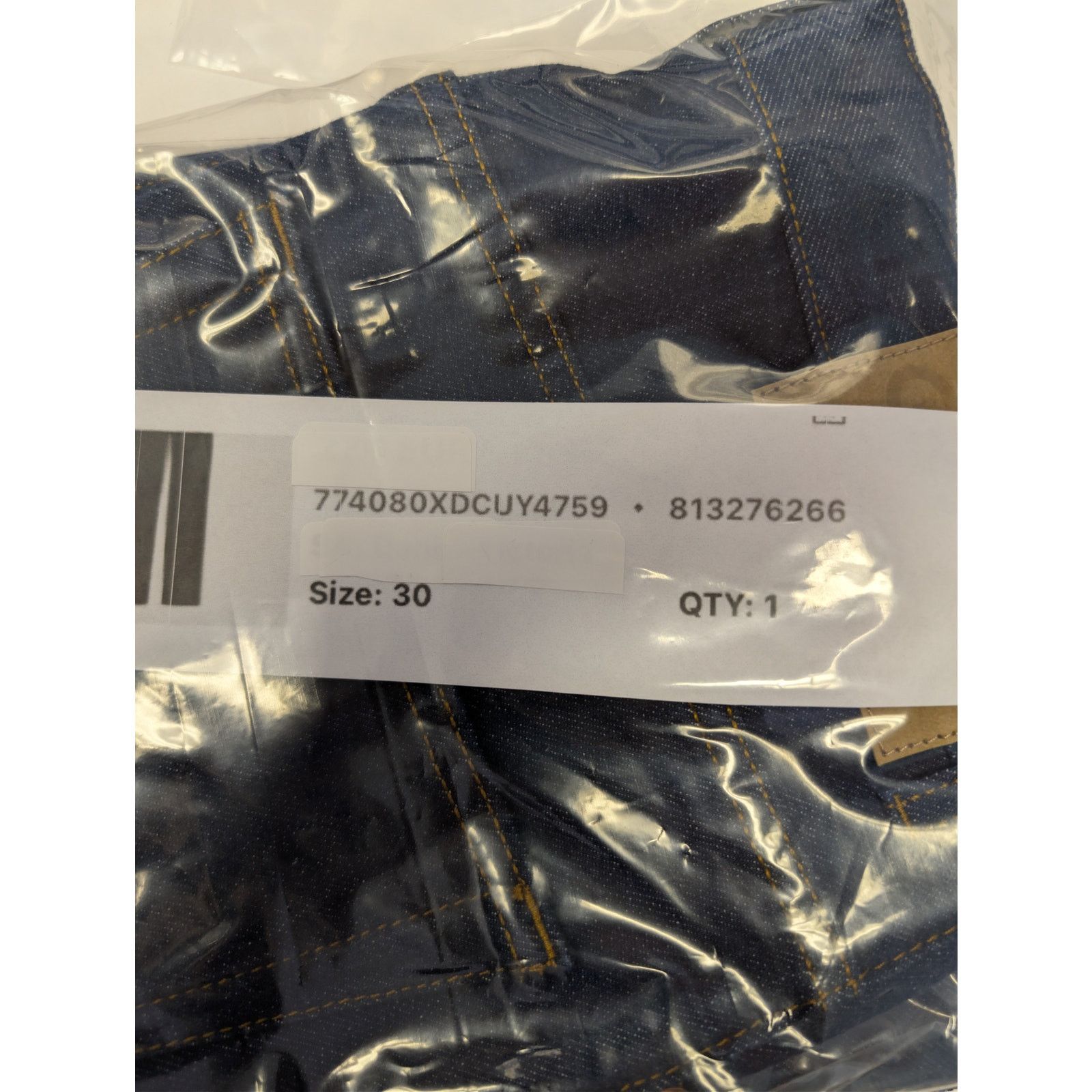Gucci o1rshd1 Horsebit Straight-Leg Denim Pants in Indigo Blue Size US 30 / EU 46 - 23 Thumbnail