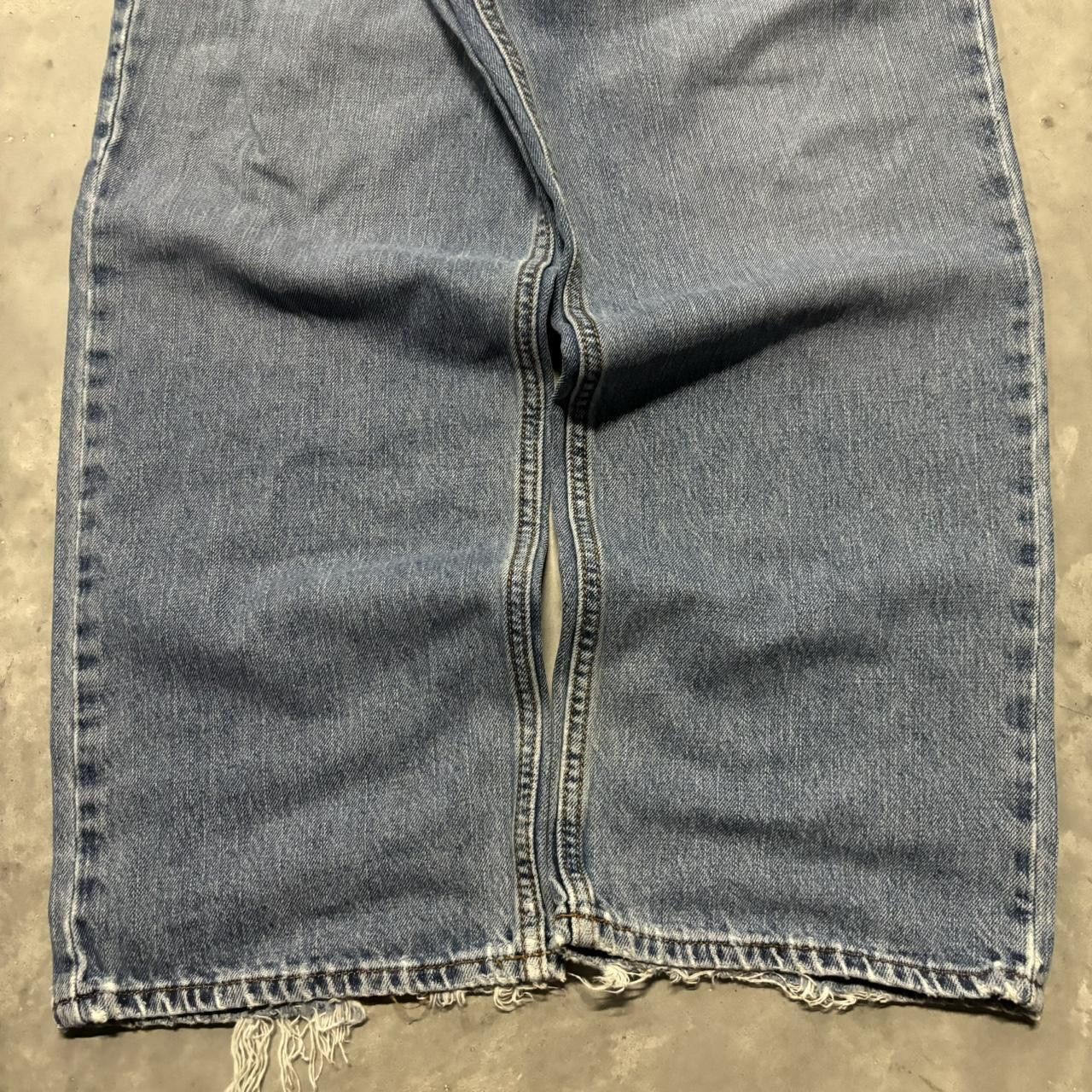 Japanese Brand × Vintage Crazy Vintage Y2K/2000s Grunge Medium Wash Skater Denim Jeans! Size US 40 / EU 56 - 6 Thumbnail