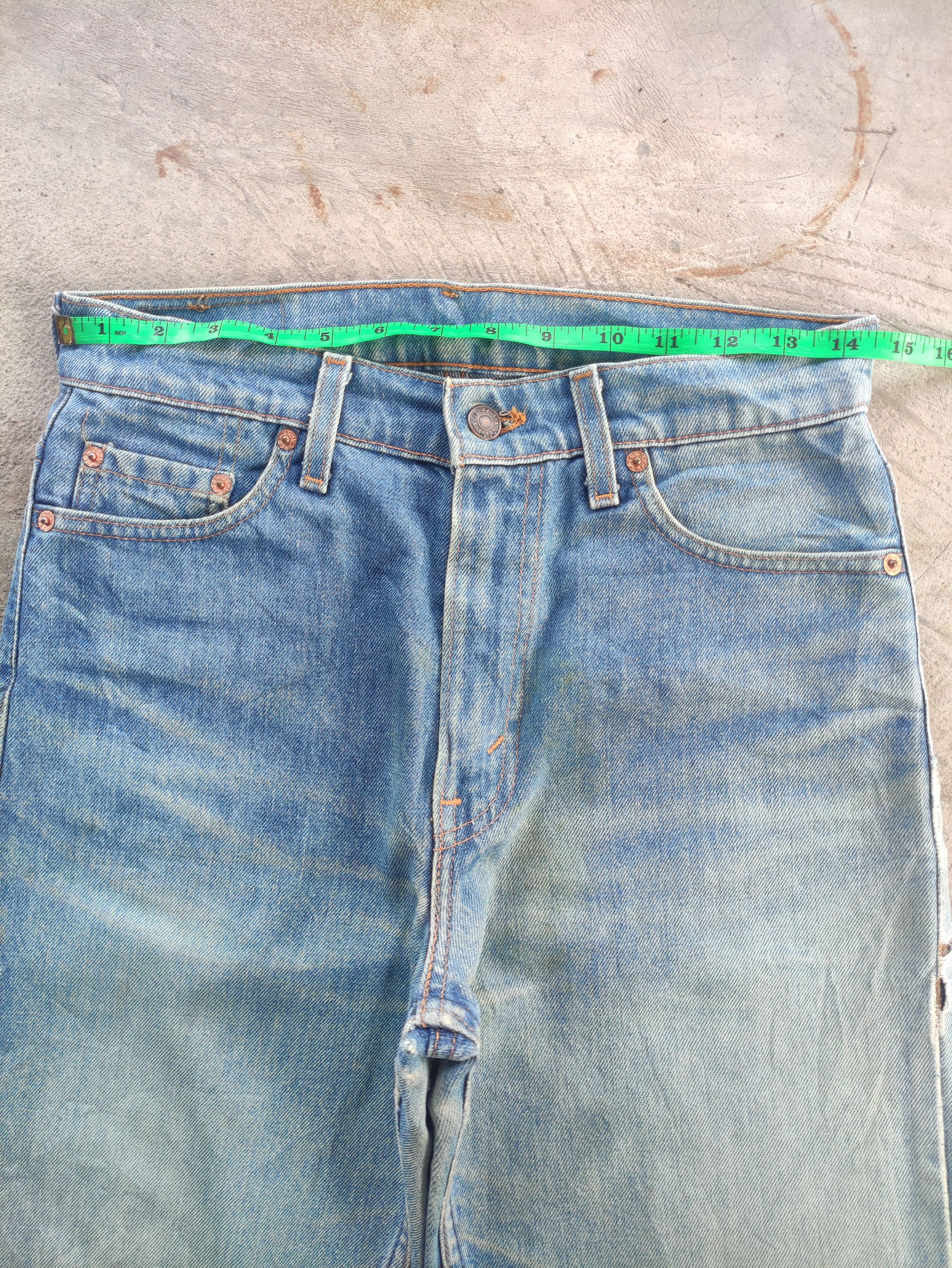 Levi's Vintage Levis Jean Distressed Faded Denim pants Size US 29 - 6 Thumbnail