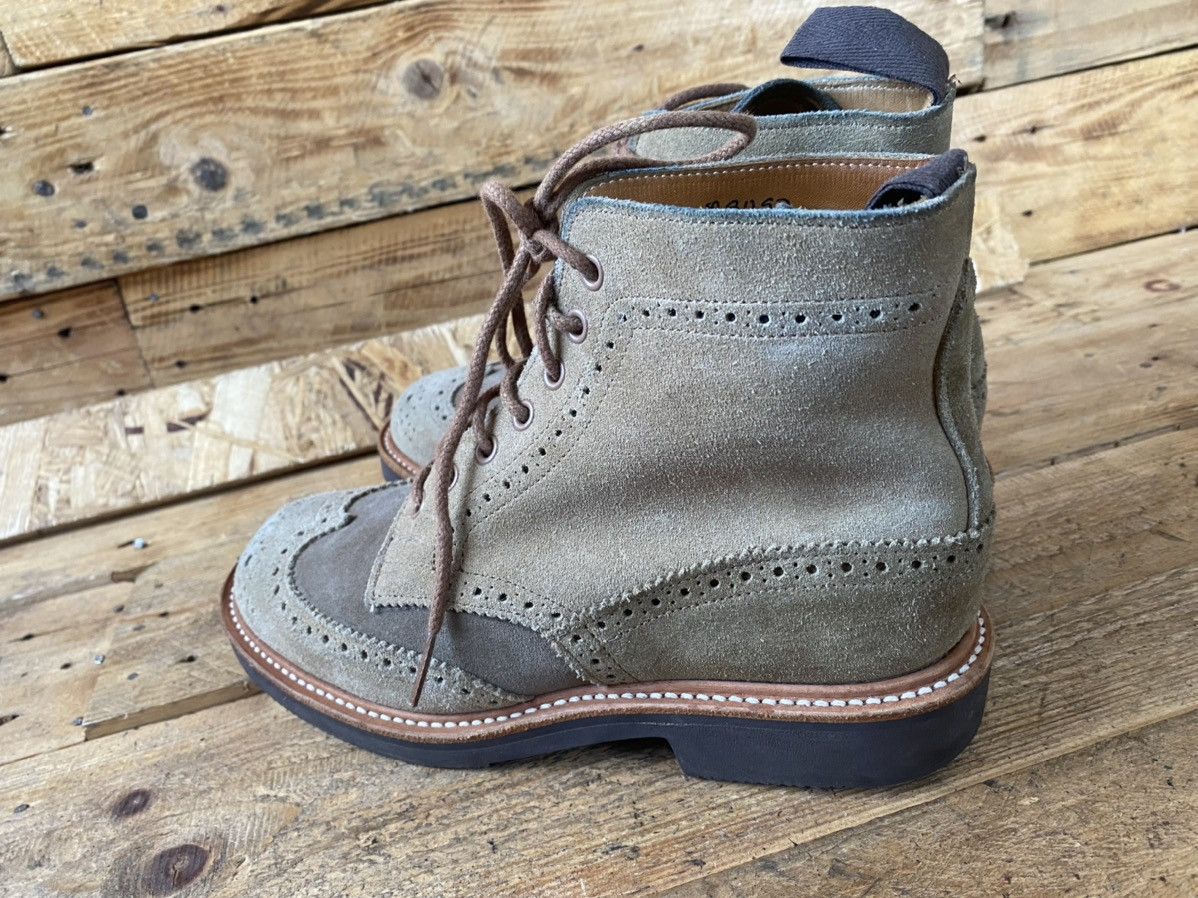 Tricker's Trickers Stephy brown suede brouges boots uk sz 4 ,sz37 Size US 5.5 / IT 35.5 - 5 Thumbnail