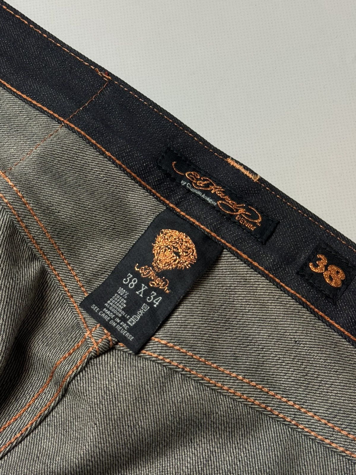 Ed Hardy BNWT! Ed Hardy By Christian Audigier Rap Baggy Denim Jeans Size US 38 / EU 54 - 24 Thumbnail