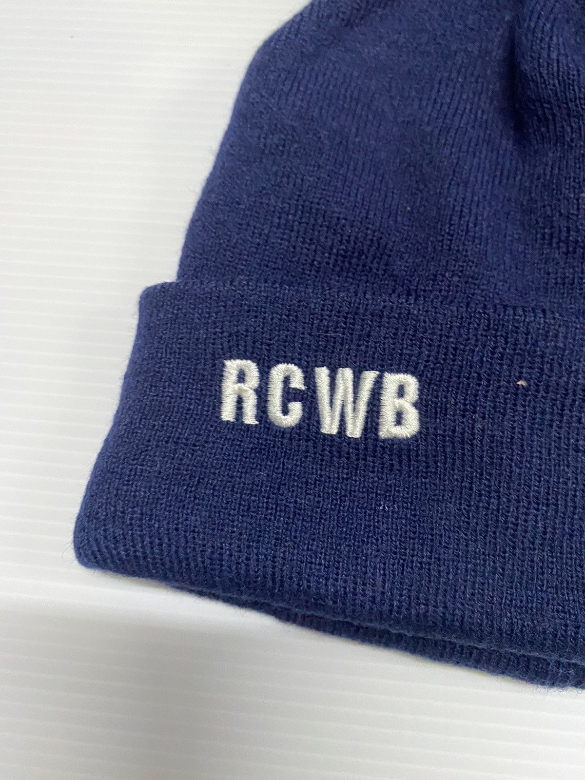 Japanese Brand RCWB Embroidery Beanie Hat Size ONE SIZE - 2 Thumbnail