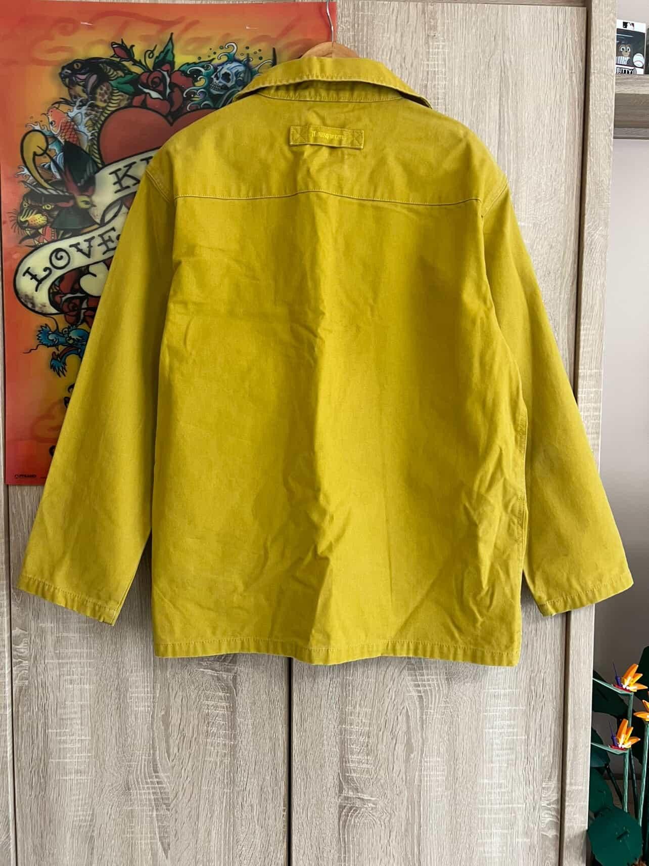 Vintage Vintage 80s 90s Mousqueton Canvas Polo Pullover Shirt 🔥 Size US L / EU 52-54 / 3 - 5 Thumbnail