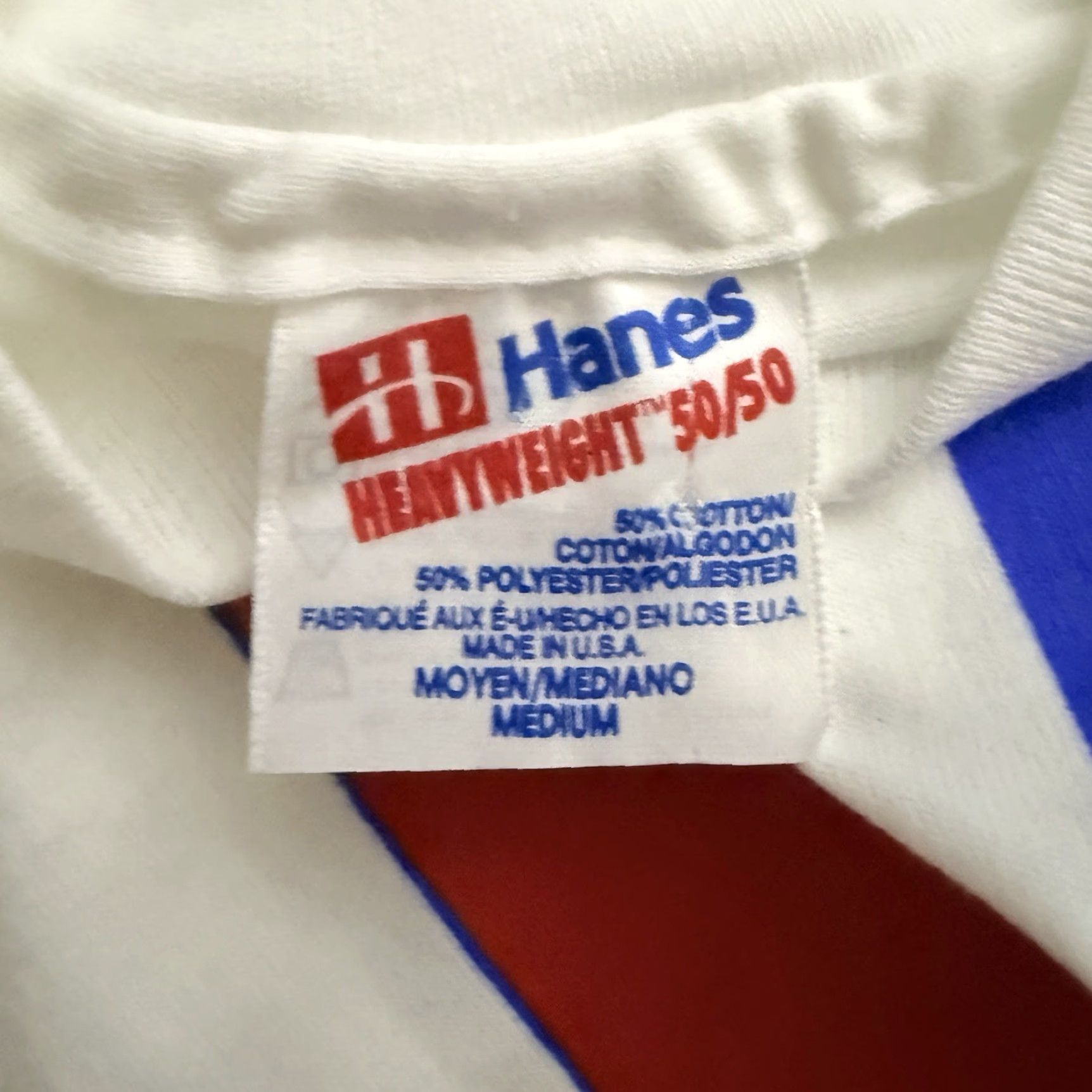 Hanes VINTAGE Hanes Gymnastics Gold Medal Graphic Tee Mens M USA White Stitch USA 1990s? (no extra) Size US M / EU 48-50 / 2 - 4 Thumbnail