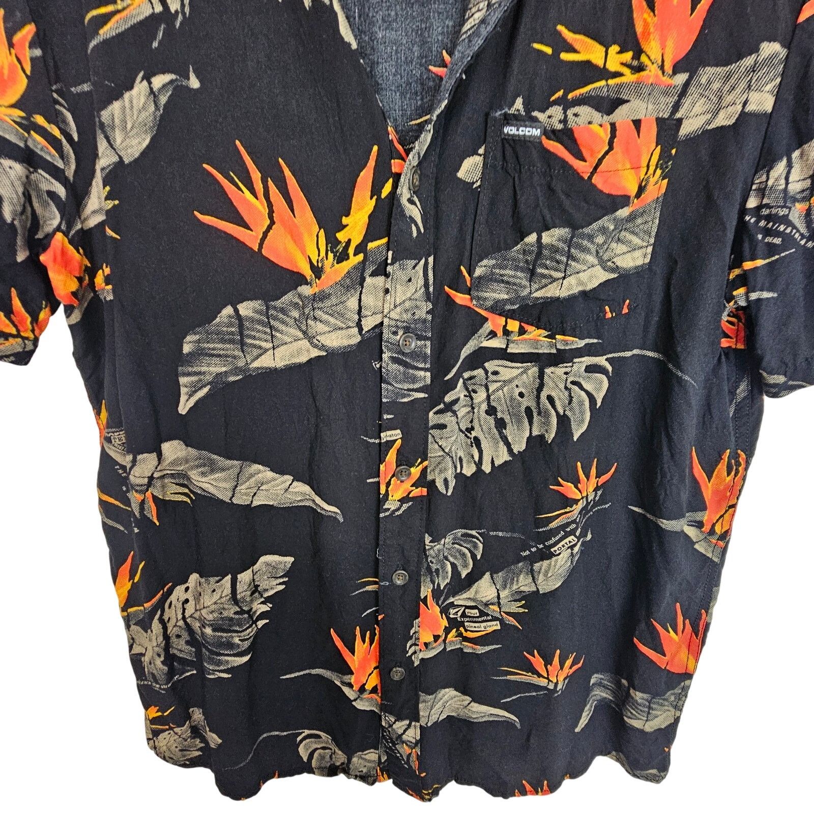 Vans Vans Mens Floral Erupter Shirt Size M Skater Grunge Beach Size US M / EU 48-50 / 2 - 3 Thumbnail