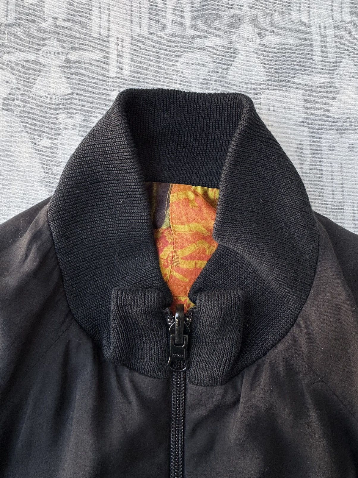 Yohji Yamamoto Yohji Yamamoto Pour Homme SS04 Taishō Era Silk Blouson Size US M / EU 48-50 / 2 - 19 Thumbnail