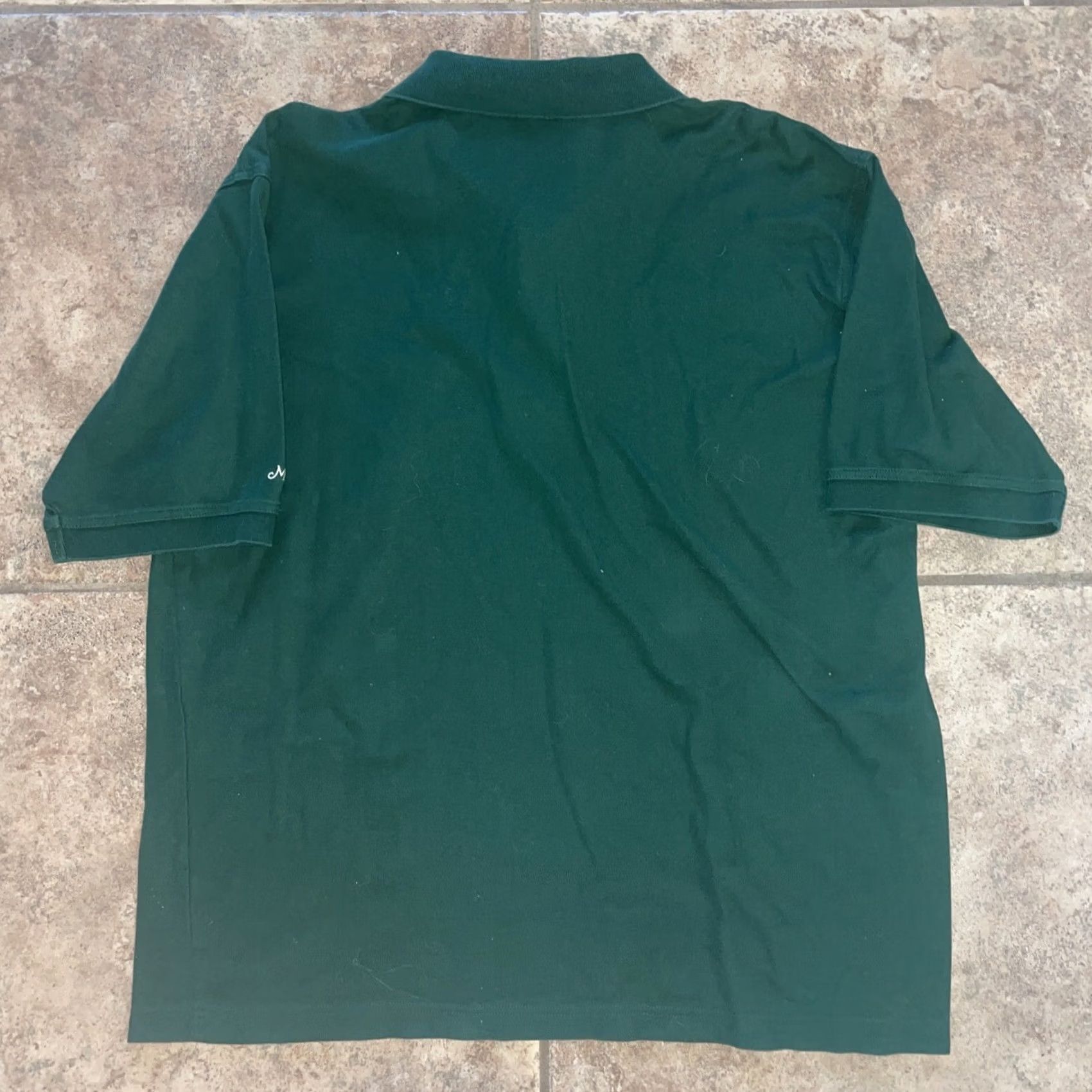 Vintage Masters Collection Polo Shirt Men XL Green Short Sleeve Size US XL / EU 56 / 4 - 4 Thumbnail