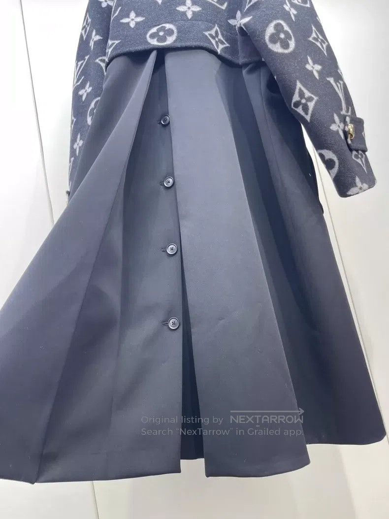 Louis Vuitton Louis Vuitton Wool presbyopic windbreaker coat Size XXS / US 00 / IT 34 - 9 Thumbnail