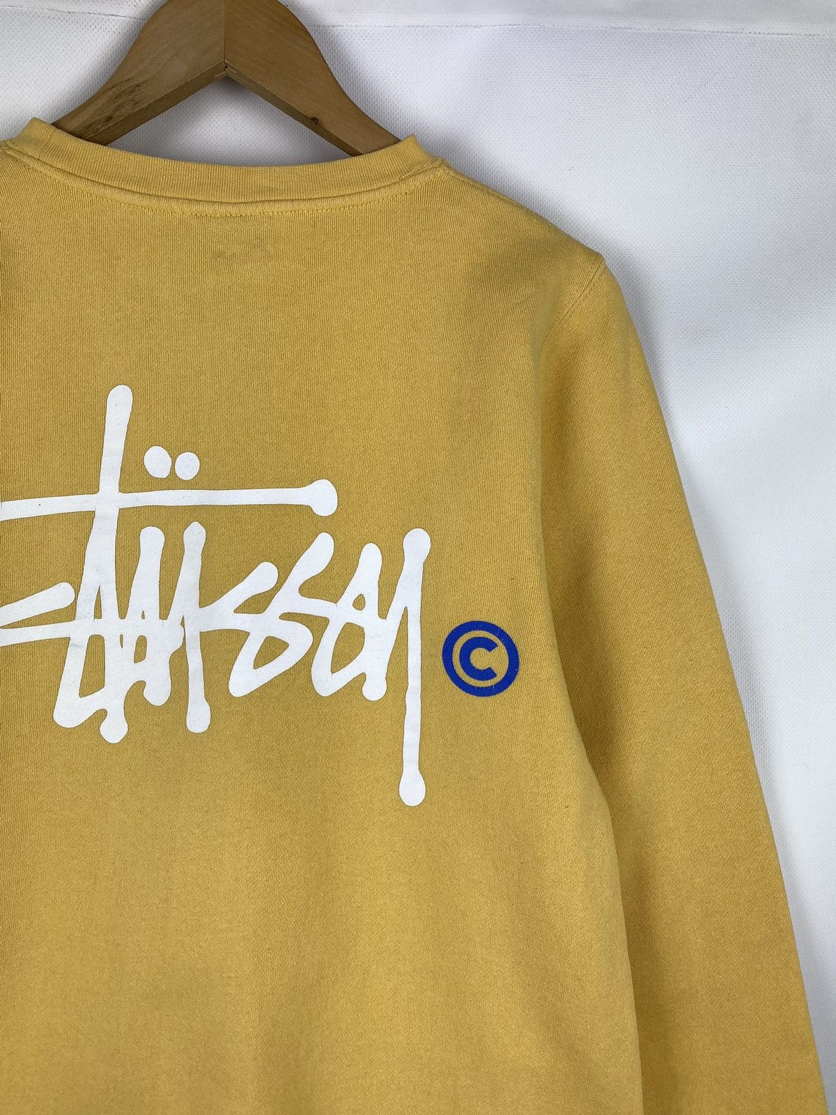 Stussy Stussy men’s vintage Y2K big back logo sweatshirt pullover Size US S / EU 44-46 / 1 - 3 Thumbnail