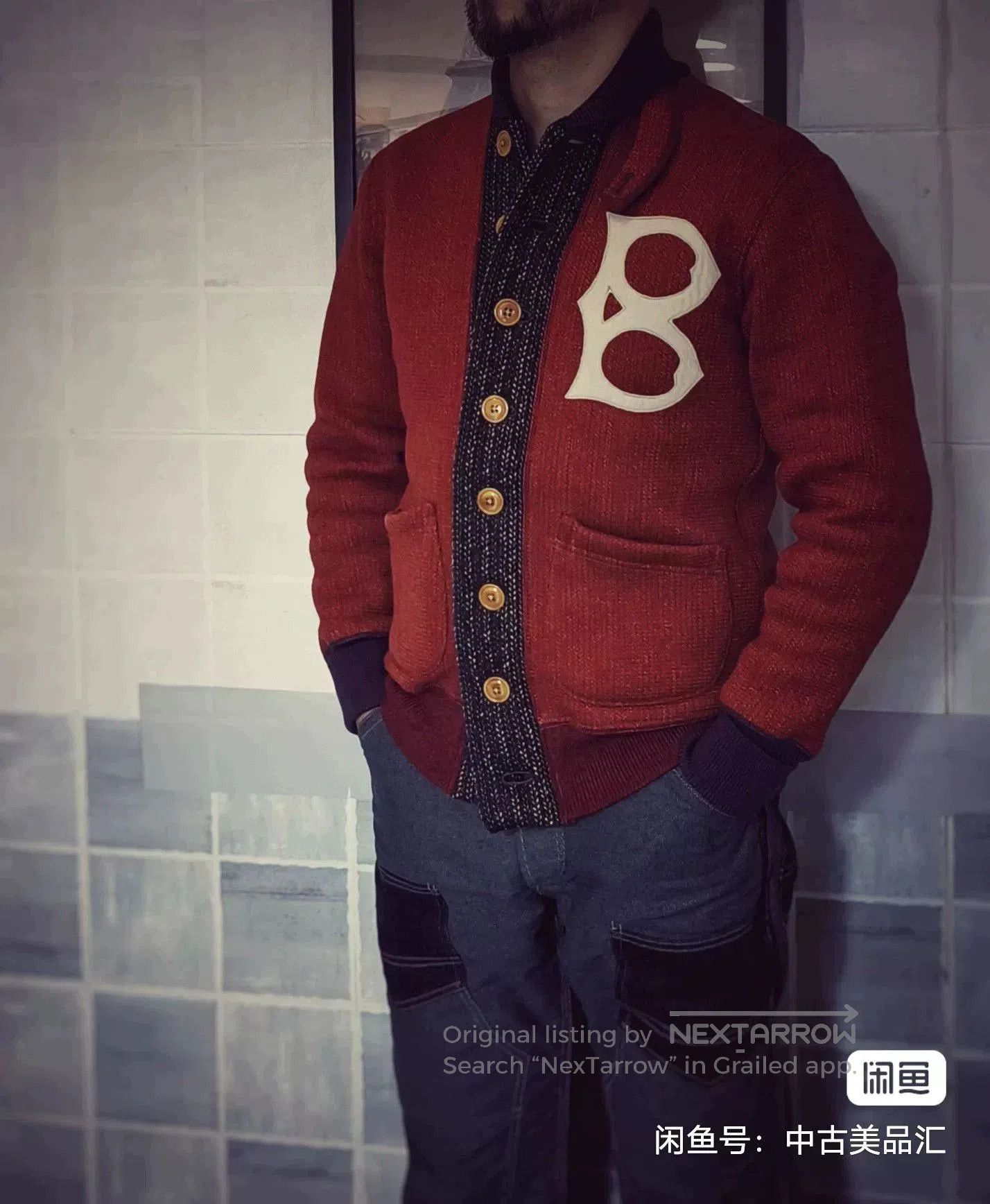 Other Freewheelers Barnstormers Wool Cardigan. Size US M / EU 48-50 / 2 - 2 Thumbnail
