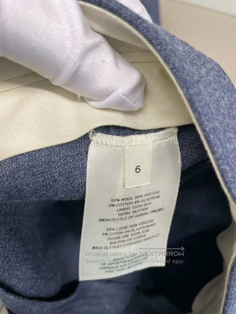 The Row The row size 6 Grey blue wool cotton trousers Size 26" / US 2 / IT 38 - 5 Thumbnail