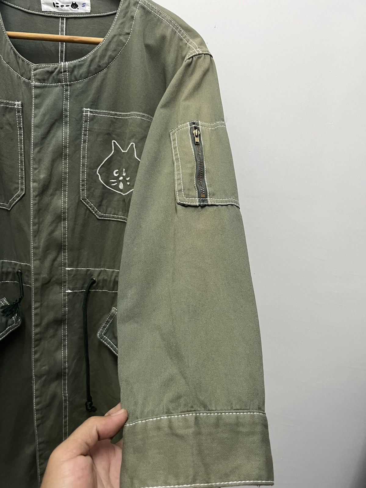 Ne-Net Ne-Net Parka Fishtail Sunfaded Jacket Size M / US 6-8 / IT 42-44 - 12 Thumbnail