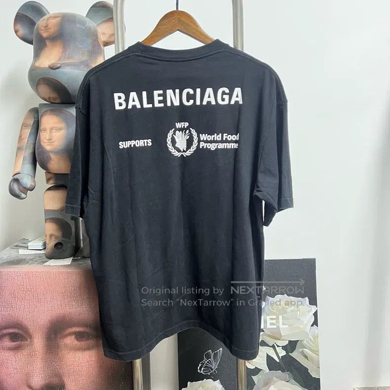 Balenciaga Balenciaga Wheat pattern short-sleeve Size US M / EU 48-50 / 2 - 2 Thumbnail