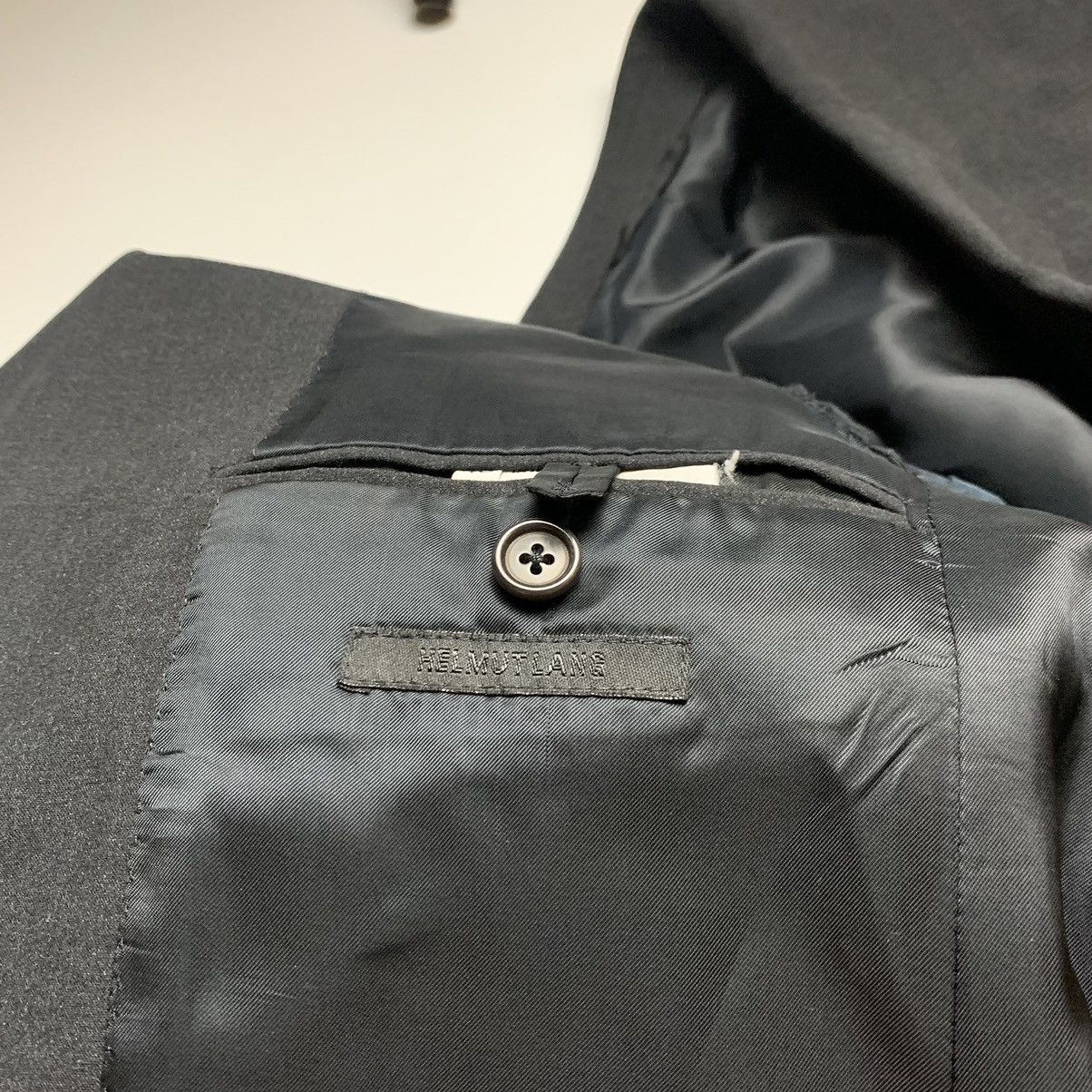 Helmut Lang Vintage 2000’s Helmut Lang black blazer jacket Size 48S - 7 Thumbnail