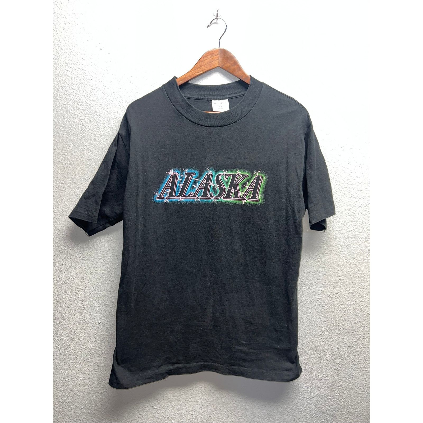 Vintage Vintage Alaska Shirt State Tee Sof Tee Jays Tee 90s VTG L Size US L / EU 52-54 / 3 - 1 Thumbnail