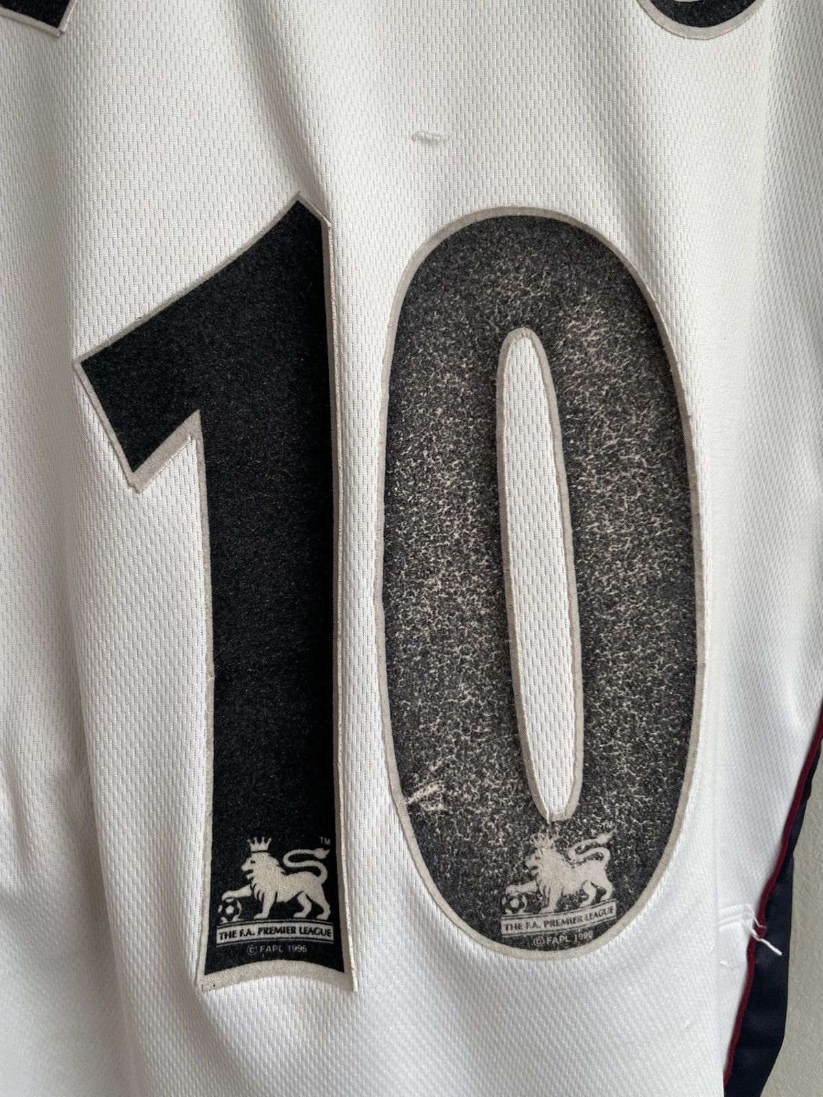 Fila West Ham United 1999 2000 2001 Di Canio #10 Shirt Jersey Size US XXL / EU 58 / 5 - 11 Thumbnail