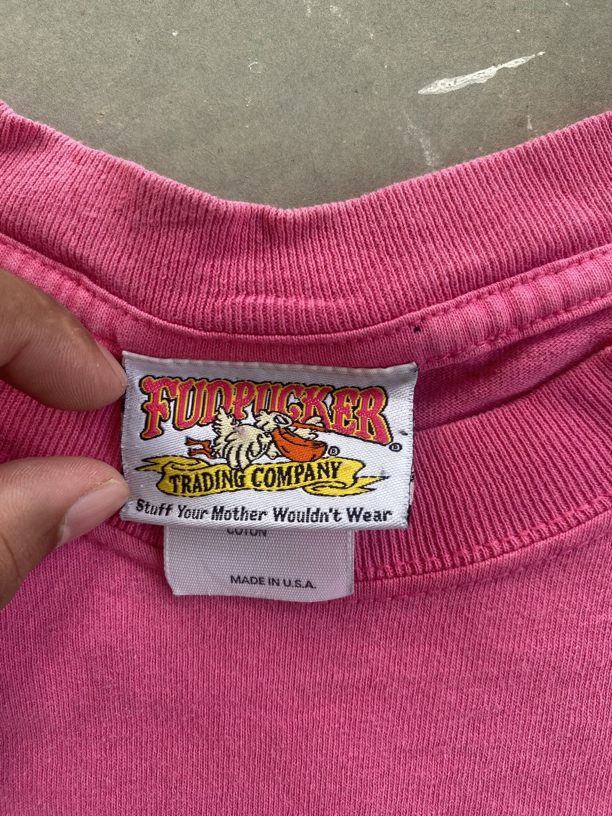 Duluth Trading Company × Vintage VINTAGE FUDPUCKER TOUR TEE Size US S / EU 44-46 / 1 - 4 Thumbnail