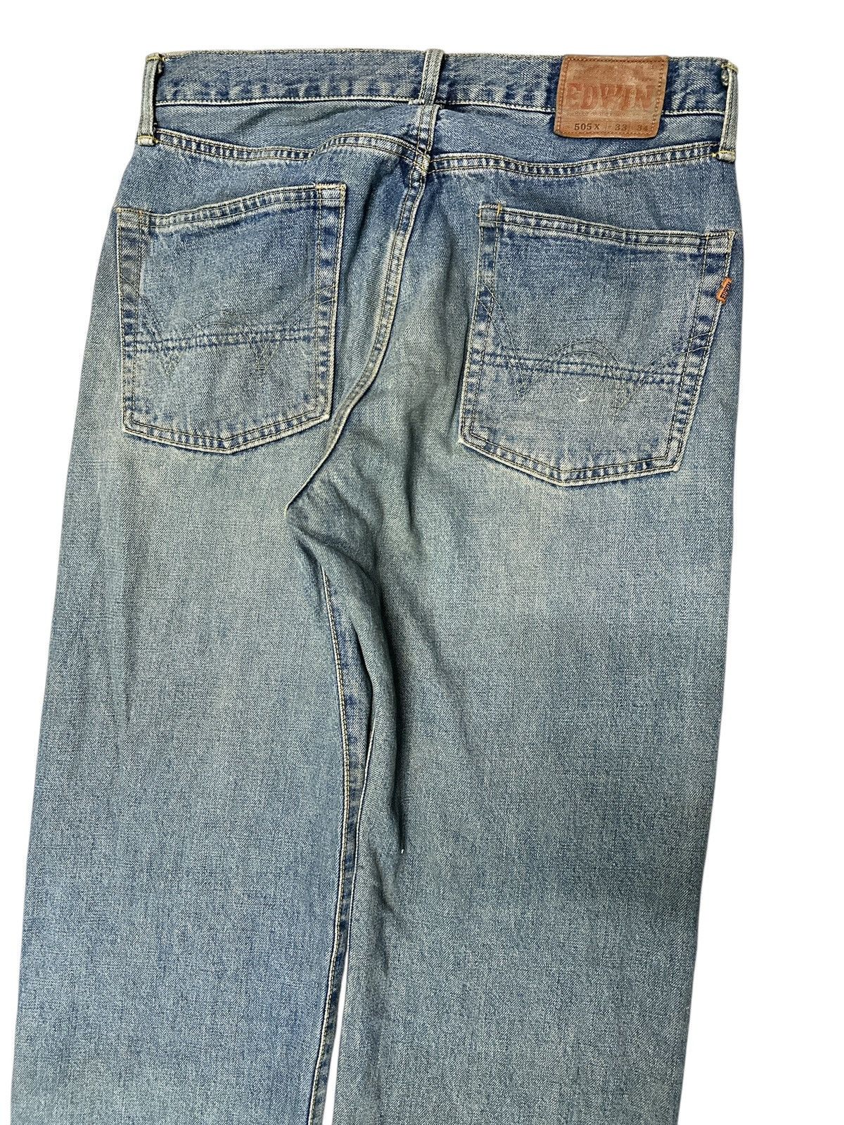 Kapital Vintage Edwin 505X Light Washed Selvedge Denim. Size US 32 / EU 48 - 4 Thumbnail