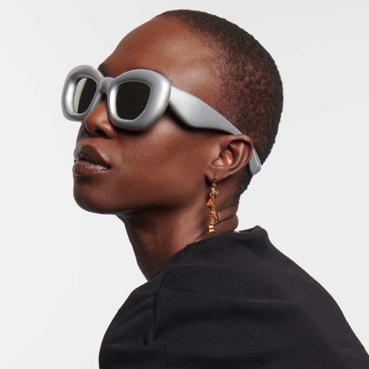 Loewe Loewe Women Sunglasses LW40117I 20C Silver Grey Mirror NEW Size ONE SIZE - 10 Thumbnail