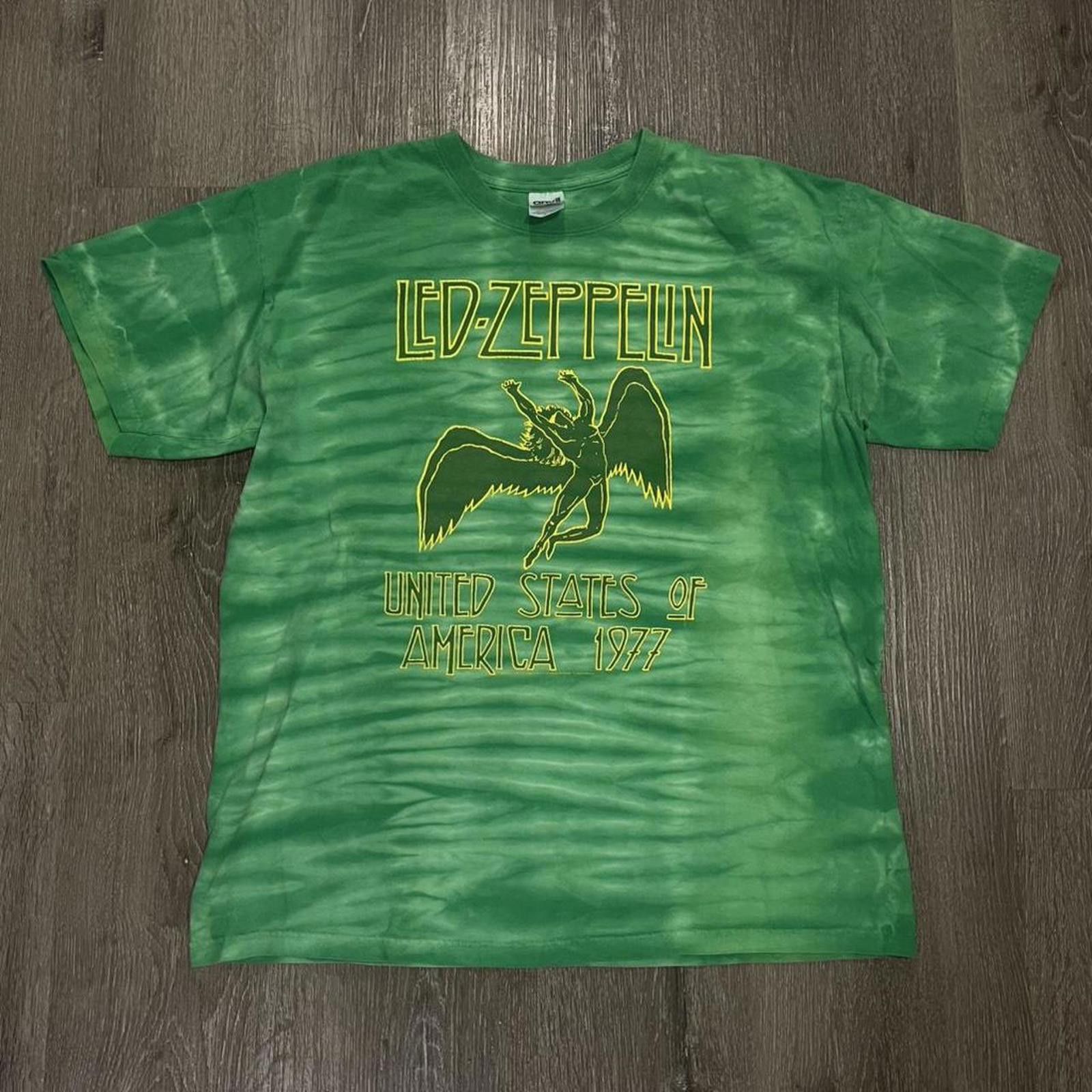 Anvil Vintage 2000 LED Zeppelin Tye Dye Tee Size US L / EU 52-54 / 3 - 1 Thumbnail