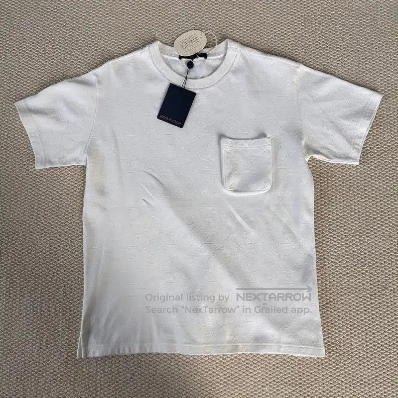 Louis Vuitton Louis Vuitton White Cotton T. Size M / US 6-8 / IT 42-44 - 1 Thumbnail
