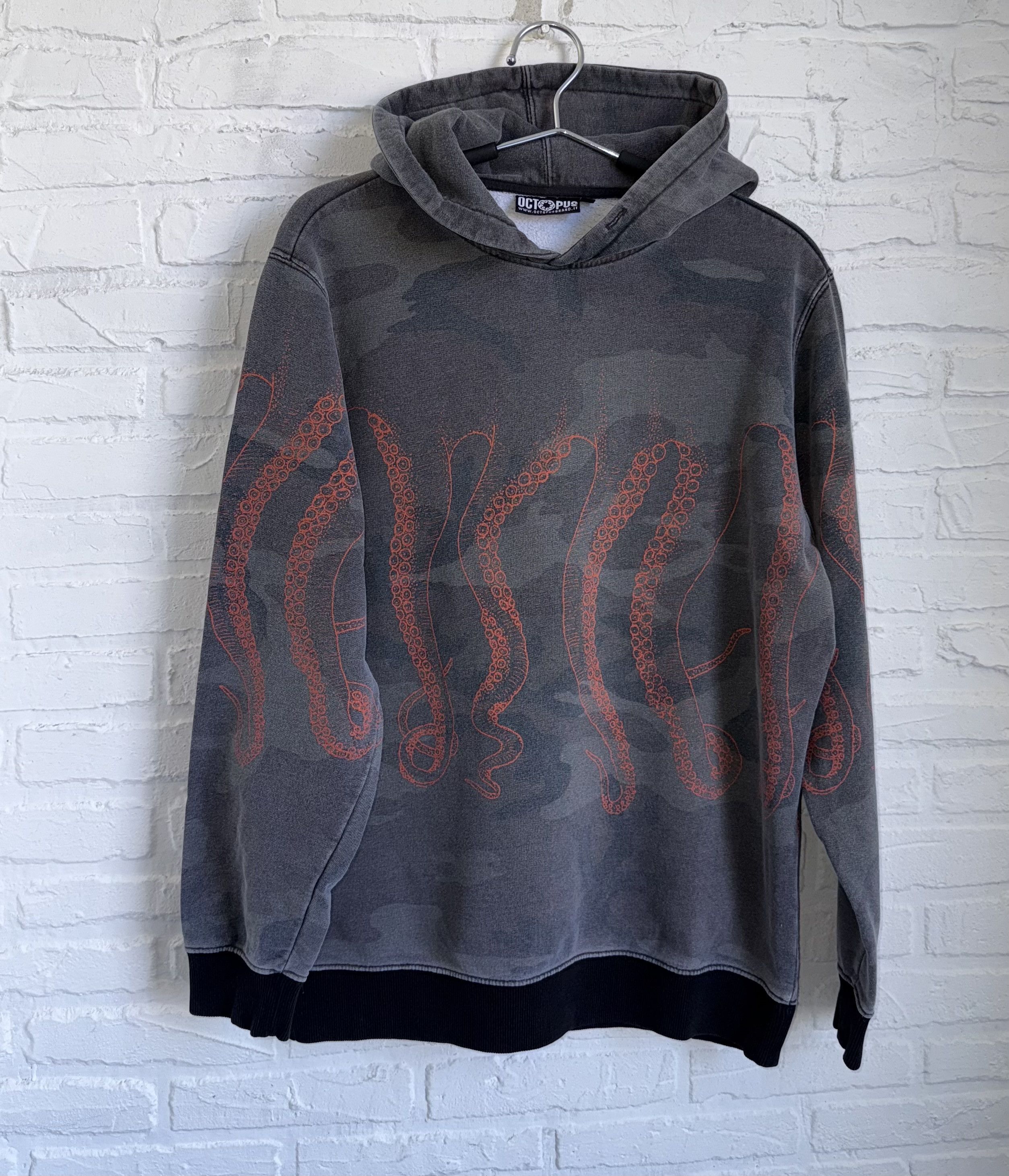 Octopus Octopus Brand Tentacles Grey Camo hoodie y2k Size US M / EU 48-50 / 2 - 1 Thumbnail