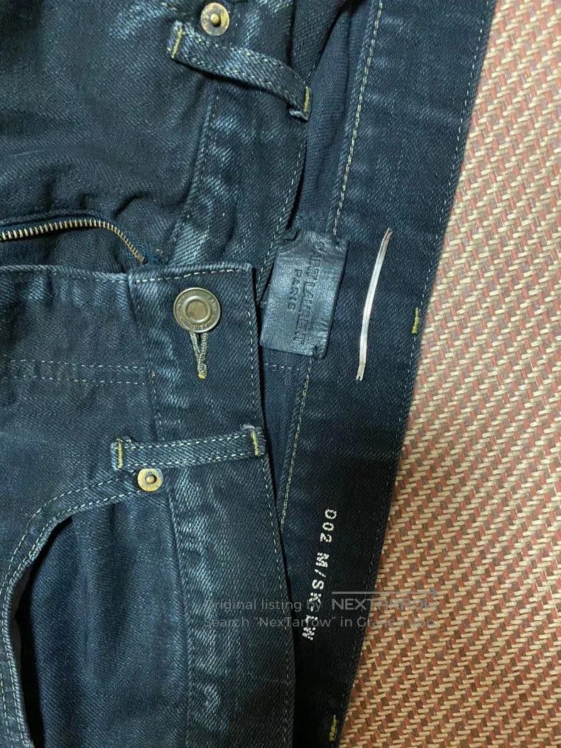 Saint Laurent Paris SLP 2014 Distressed Ink Jeans. Size US 30 / EU 46 - 3 Thumbnail