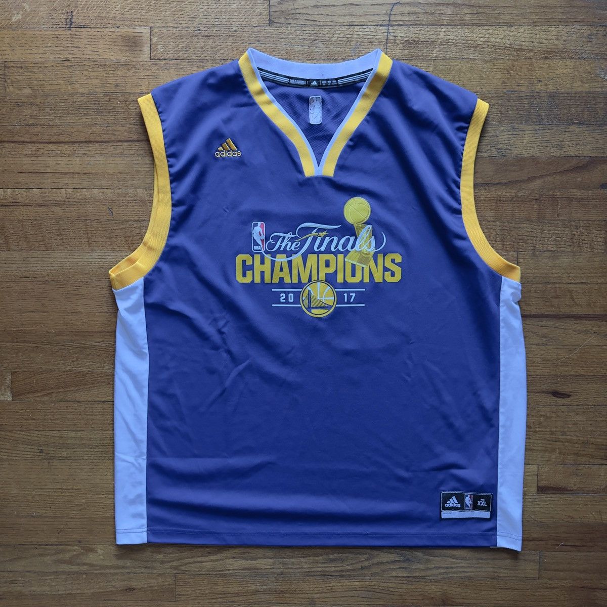 Adidas Adidas Golden State Warriors Jersey Curry XXL Size US XXL / EU 58 / 5 - 1 Thumbnail