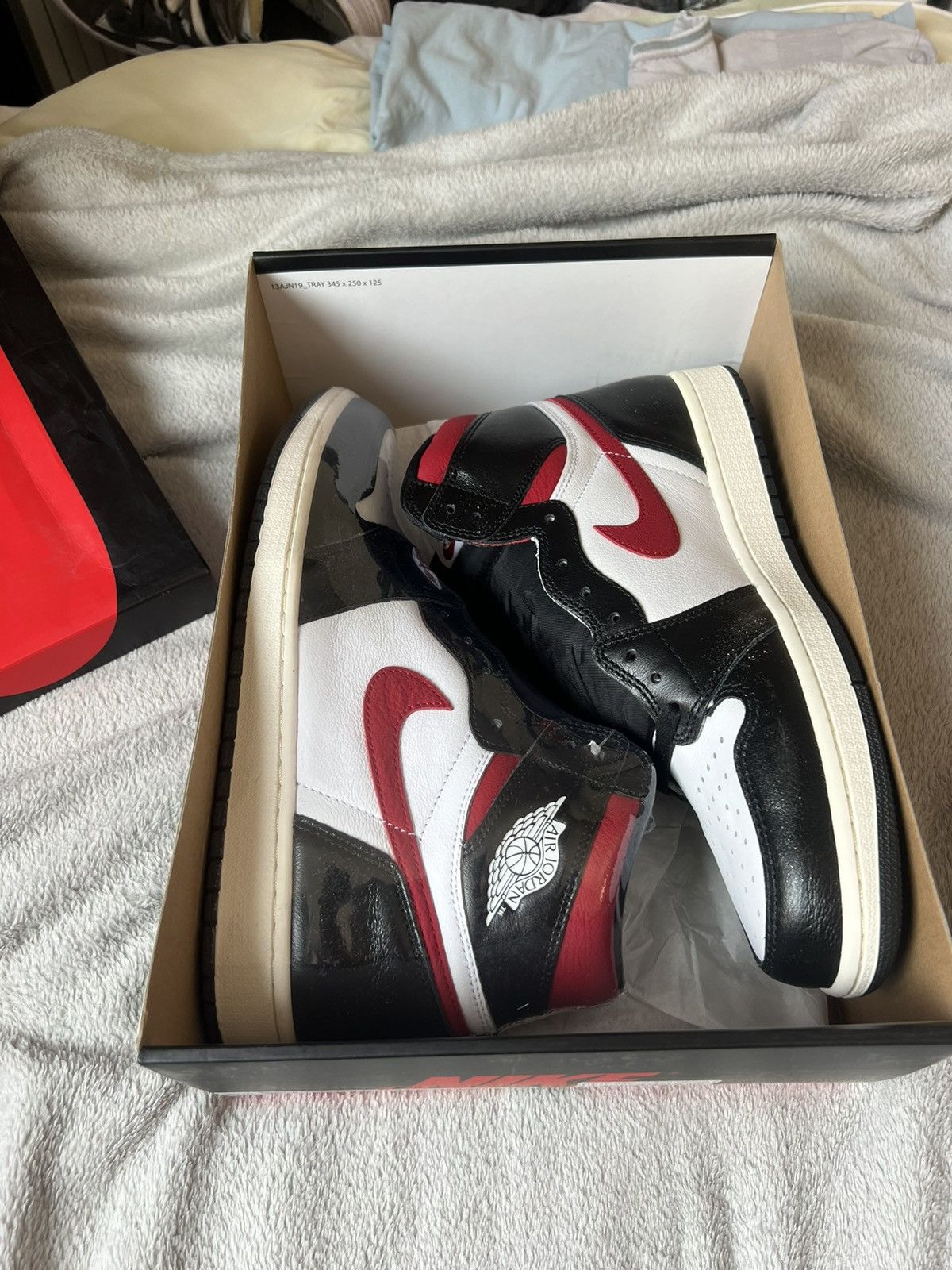 Jordan Brand Nike Air Jordan 1 Gym red 47 Size US 12.5 / EU 45-46 - 2 Thumbnail