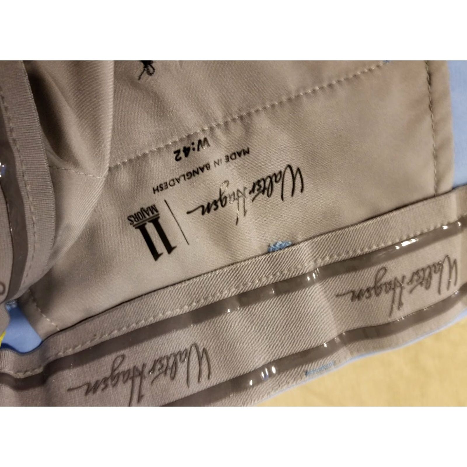 Vintage VINTAGE Walter Hagen Shorts Mens 42 Blue Athletic Chino Stretch Shorts Size US 42 / EU 58 - 5 Thumbnail