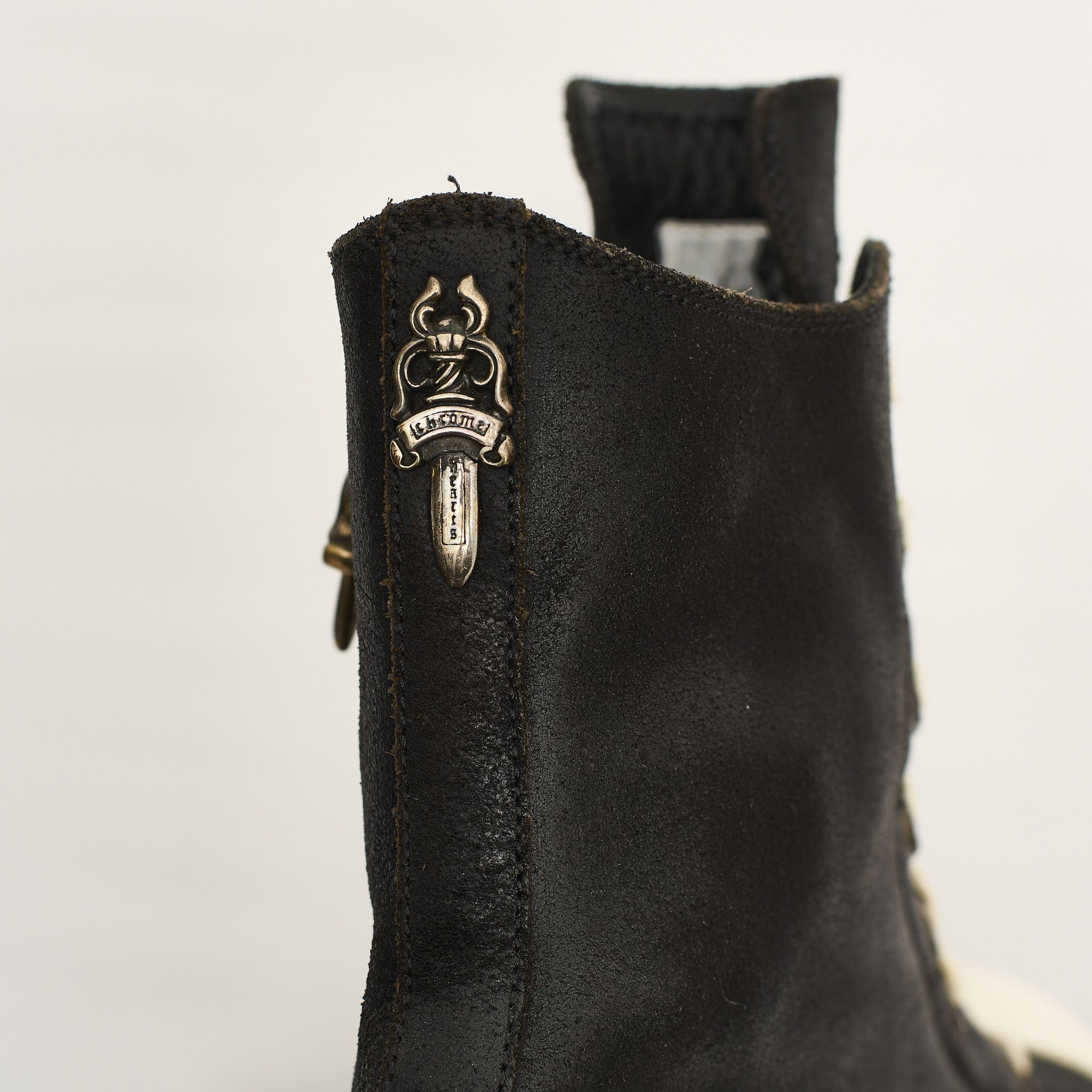 Chrome Hearts × Rick Owens Chrome Hearts Rick Owens Blister Leather Ramones Size 43 Size US 10 / EU 43 - 9 Thumbnail