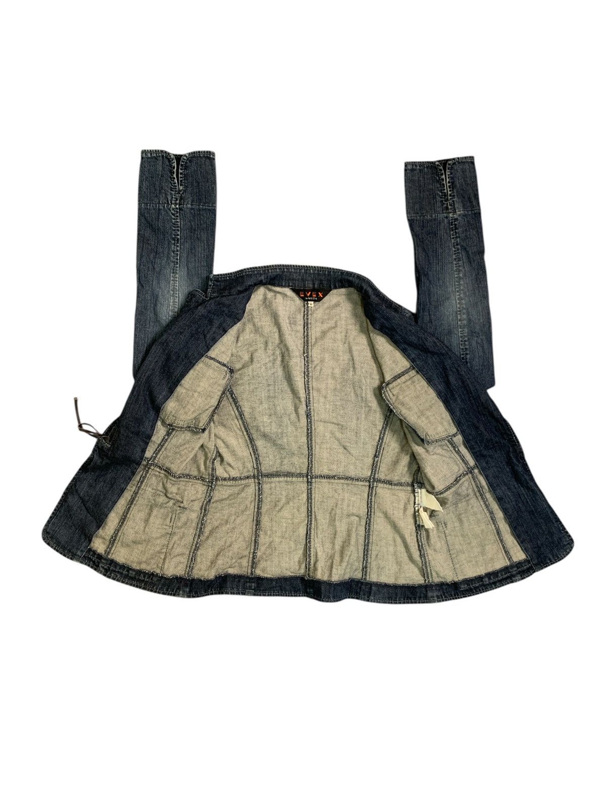 Krizia Rare Design Evex By Krizia Denim Jacket Size S / US 4 / IT 40 - 3 Thumbnail