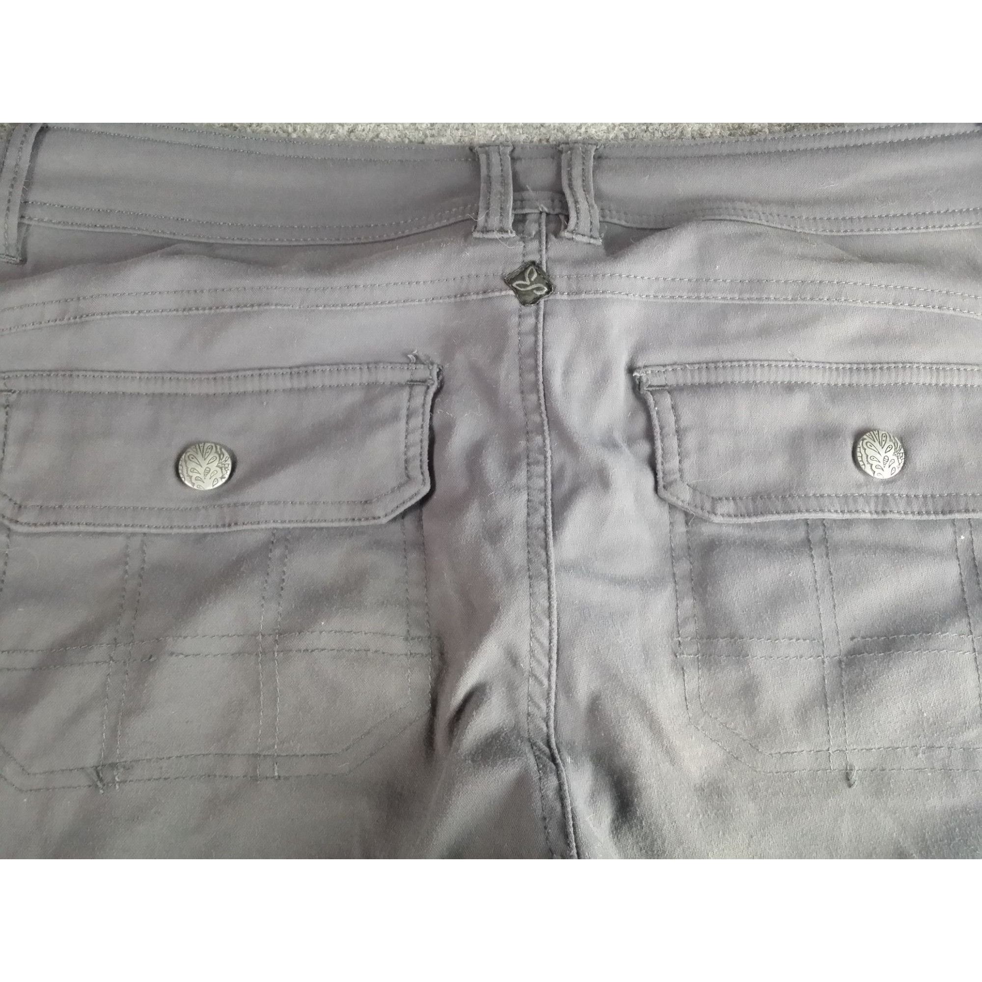 Prana Prana Halle Pants Women Sz 6 Gray Nylon Outdoor Trail Hiking Size 28" / US 6 / IT 42 - 7 Thumbnail