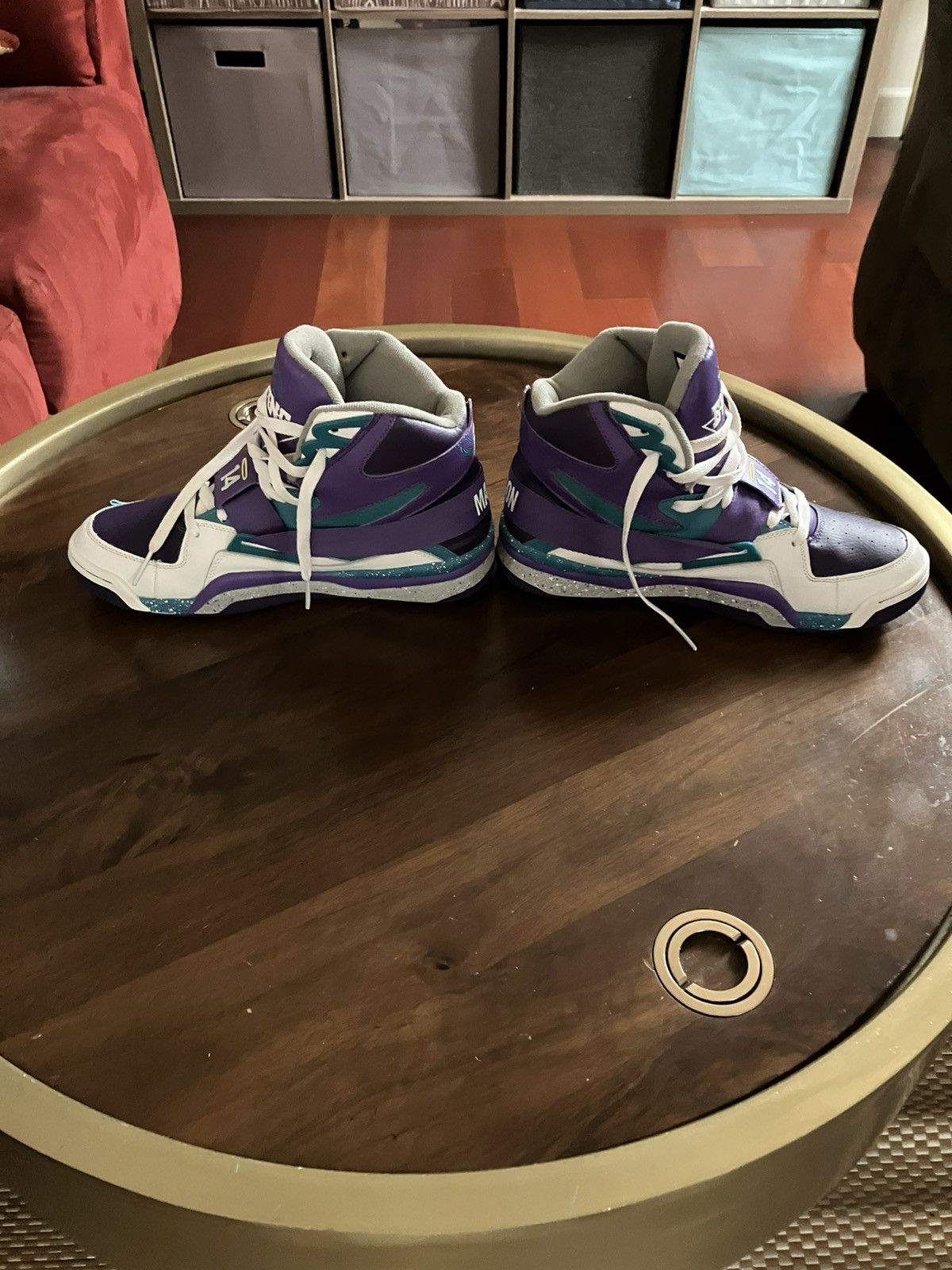 Ewing Athletics Ewing Athletics Concepts Anthony Mason Tribute Purple Teal. Size US 10 / EU 43 - 3 Thumbnail