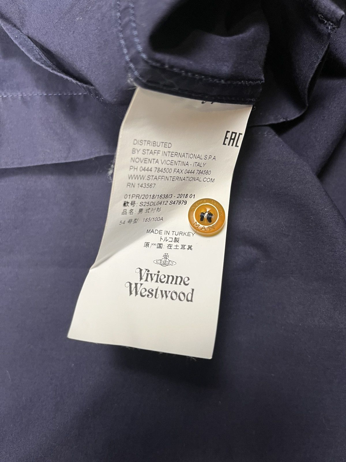 Vivienne Westwood Vintage archive Vivienne Westwood archive Polo Shirt Size US XL / EU 56 / 4 - 4 Thumbnail