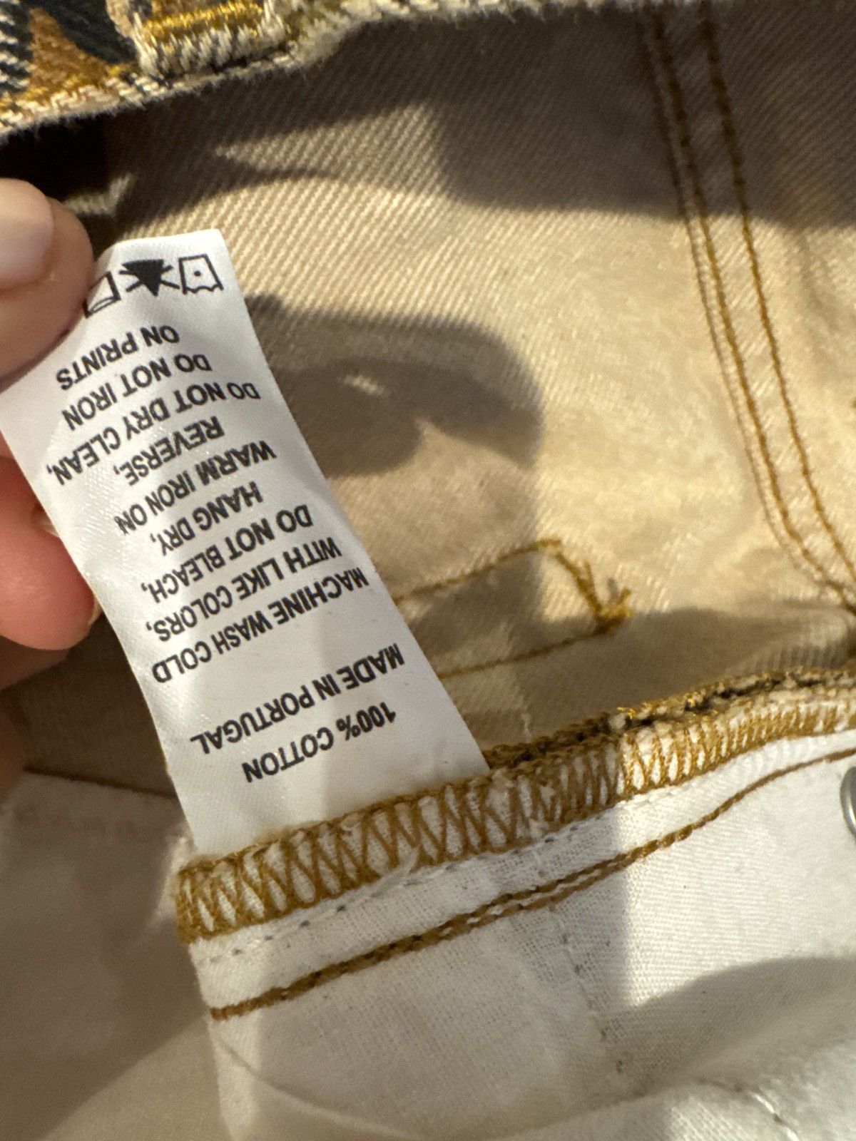 Stussy leopard print new classic Jean